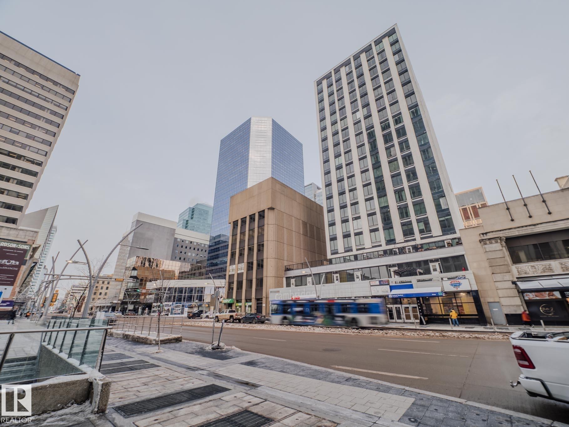 1507 10024 Jasper Avenue, Edmonton, AB - Outdoor With Facade