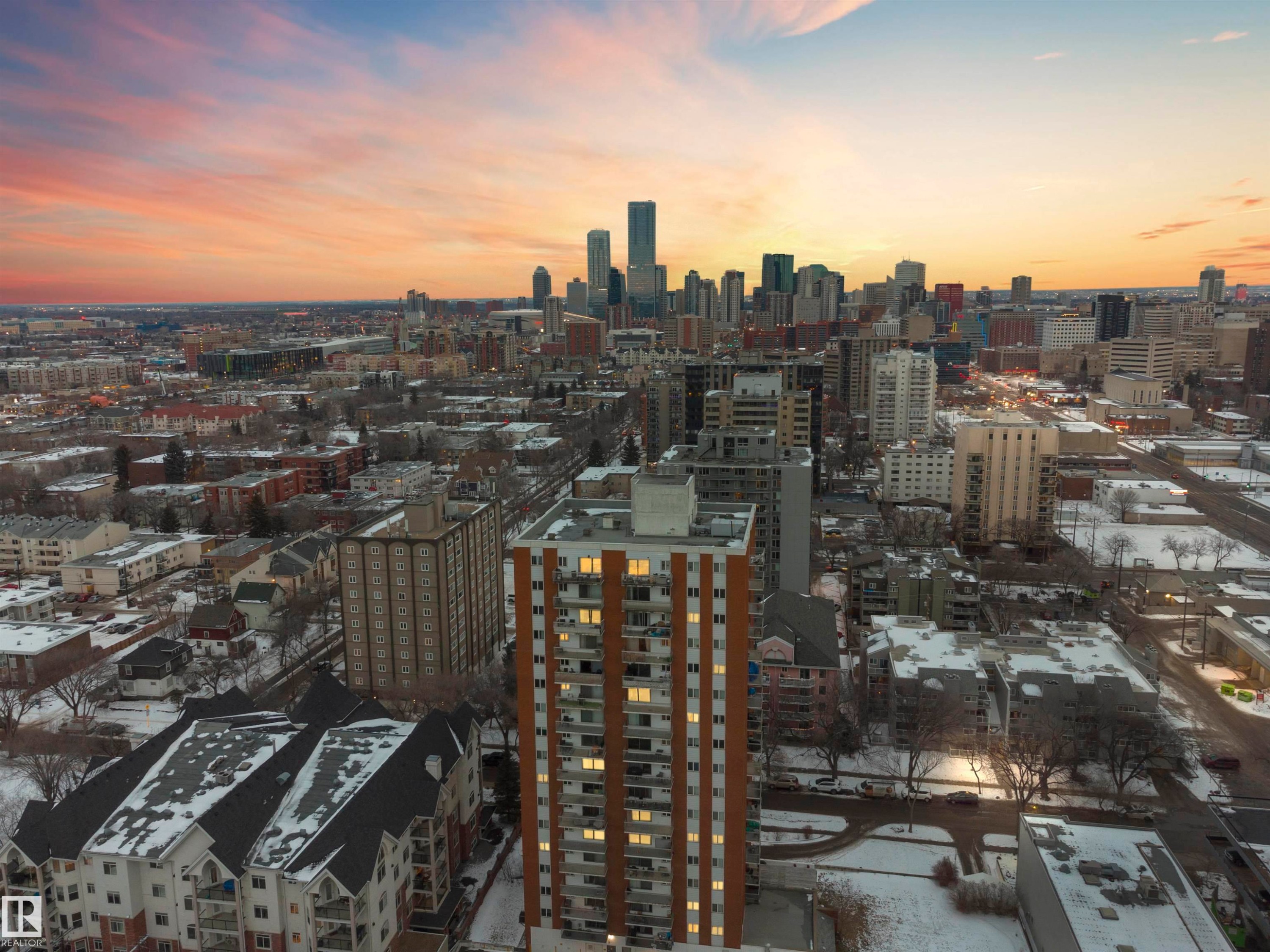 1504 10150 117 Street, Edmonton, AB - Outdoor With View