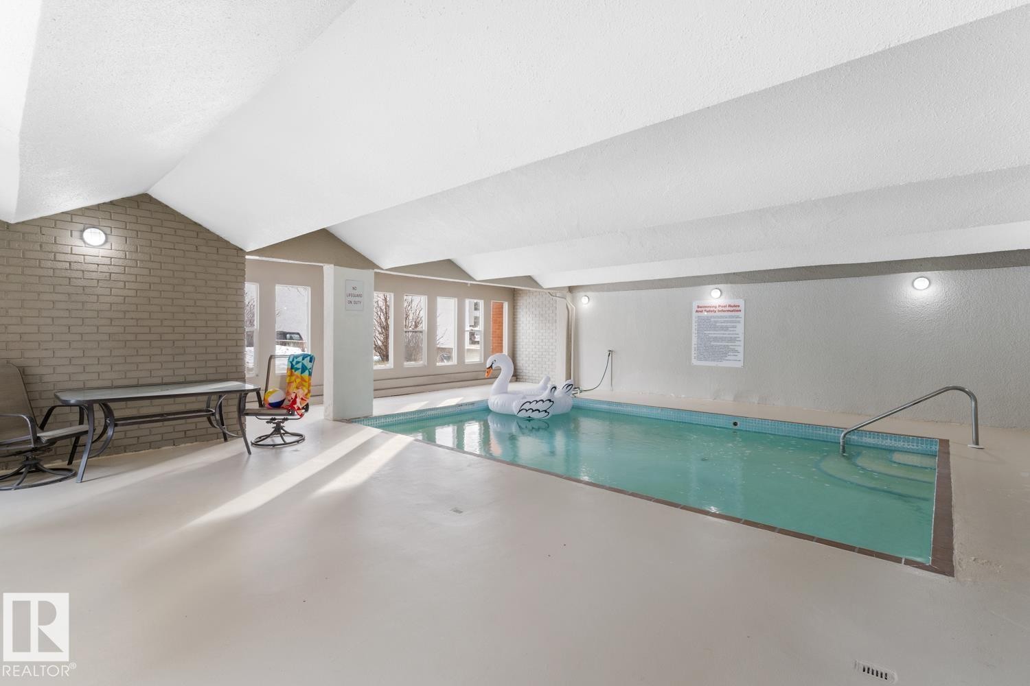 1504 10150 117 Street, Edmonton, AB - Indoor Photo Showing Other Room With In Ground Pool