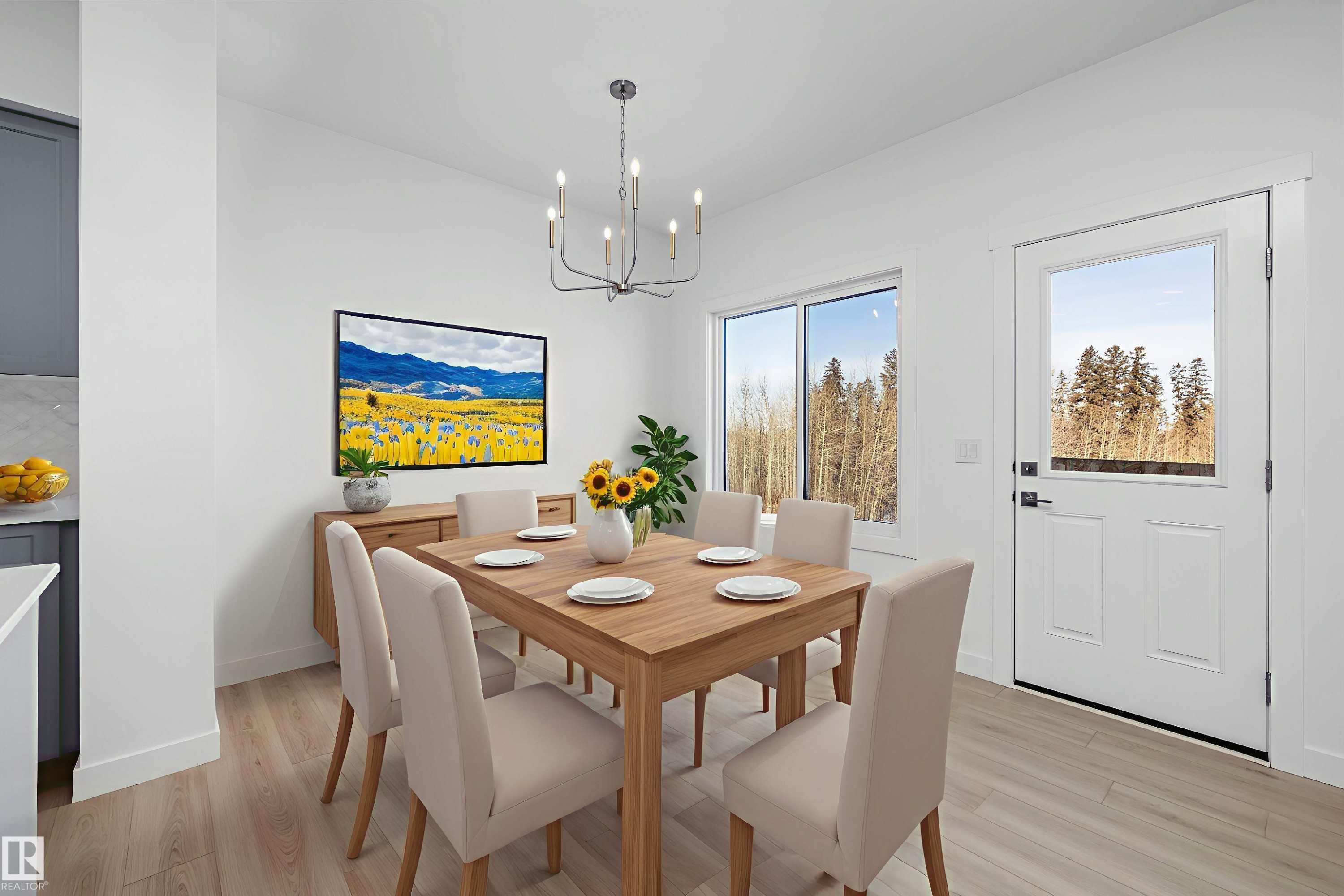 4182 Kinglet Drive, Edmonton, AB - Indoor Photo Showing Dining Room