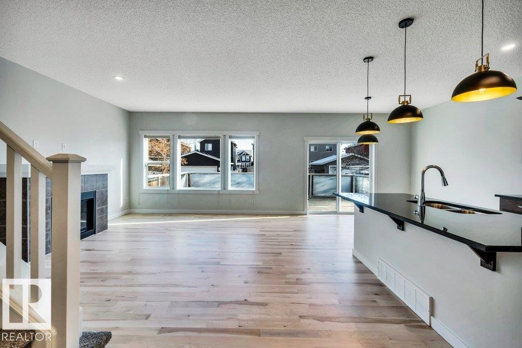 237 Sheppard Circle, Leduc, AB - Indoor With Fireplace