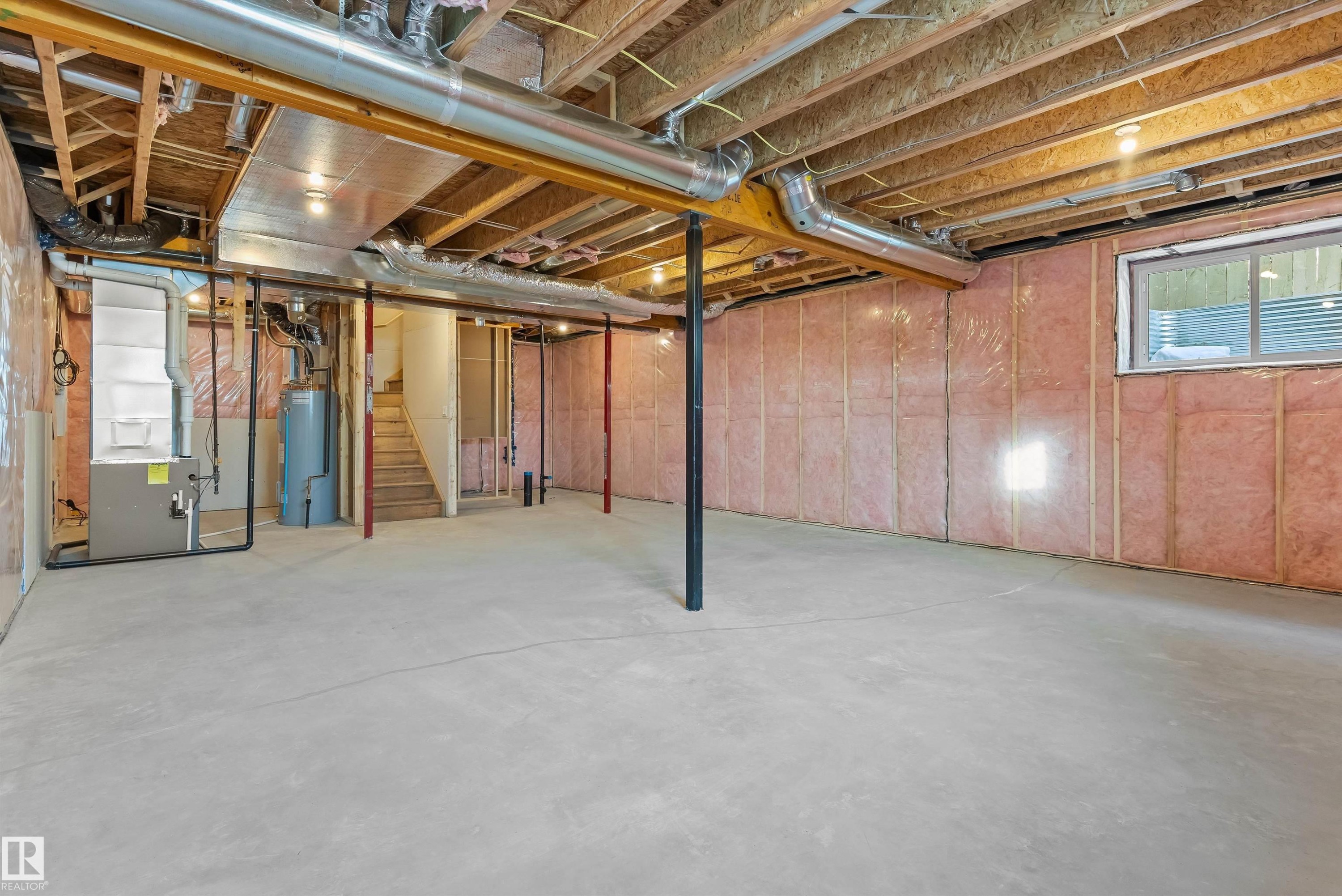 740 Astoria Way, Devon, AB - Indoor Photo Showing Basement