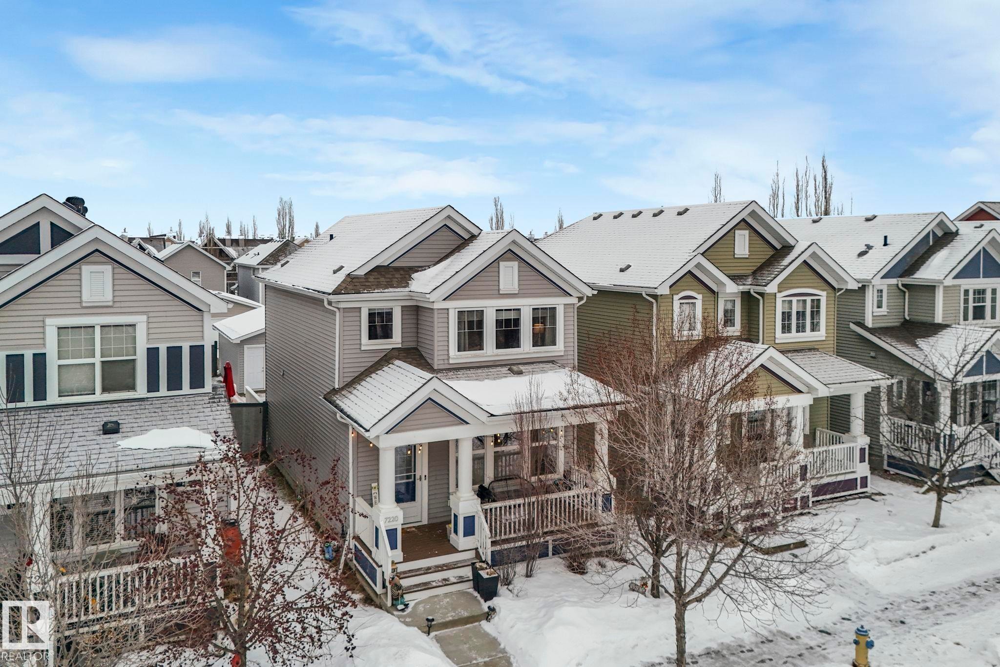 7220 20 Avenue, Edmonton, AB - Outdoor With Deck Patio Veranda With Facade