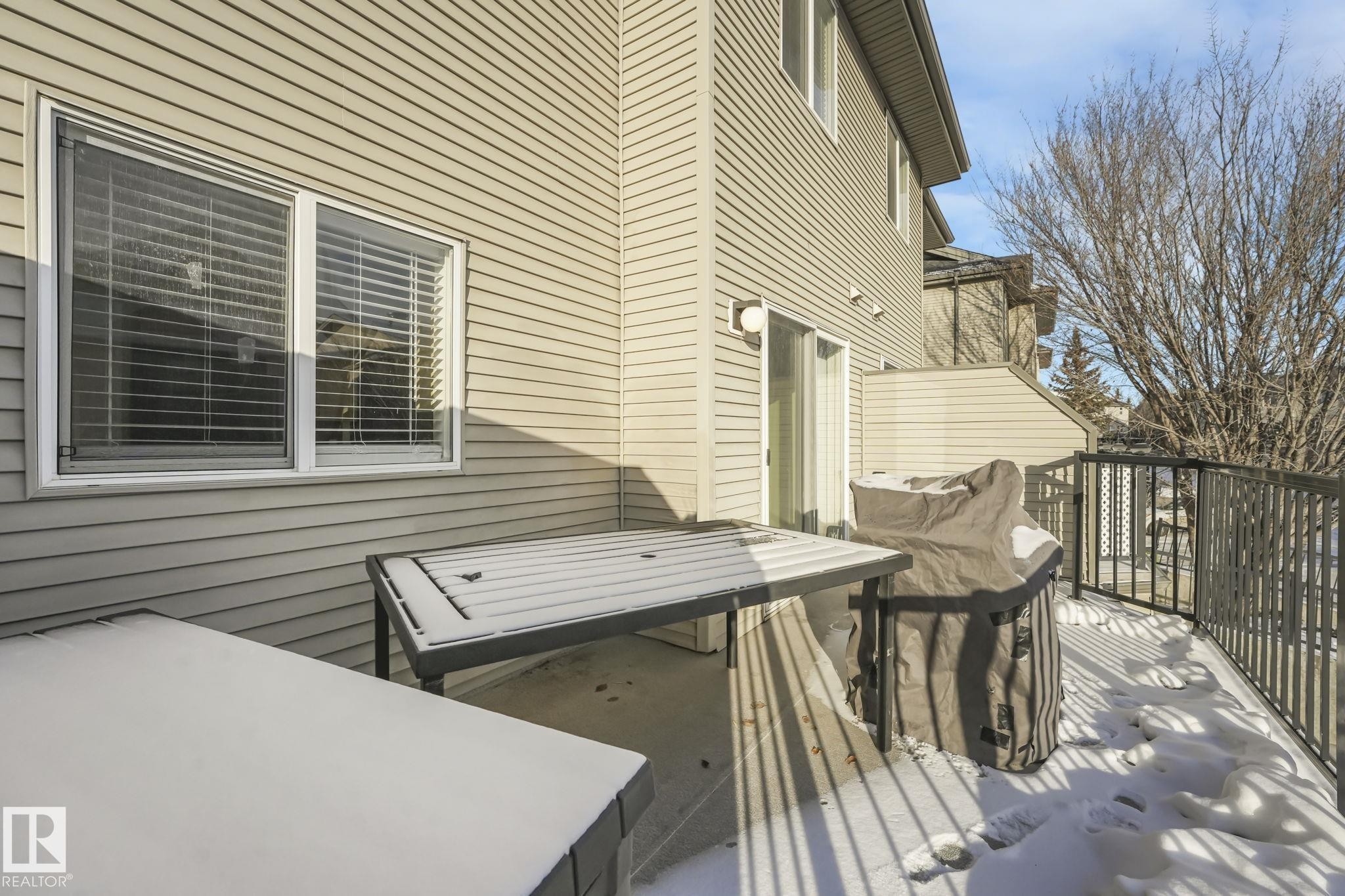 View of patio with a deck - 23 4755 Terwillegar Common, Edmonton, AB - Outdoor With Deck Patio Veranda With Exterior
