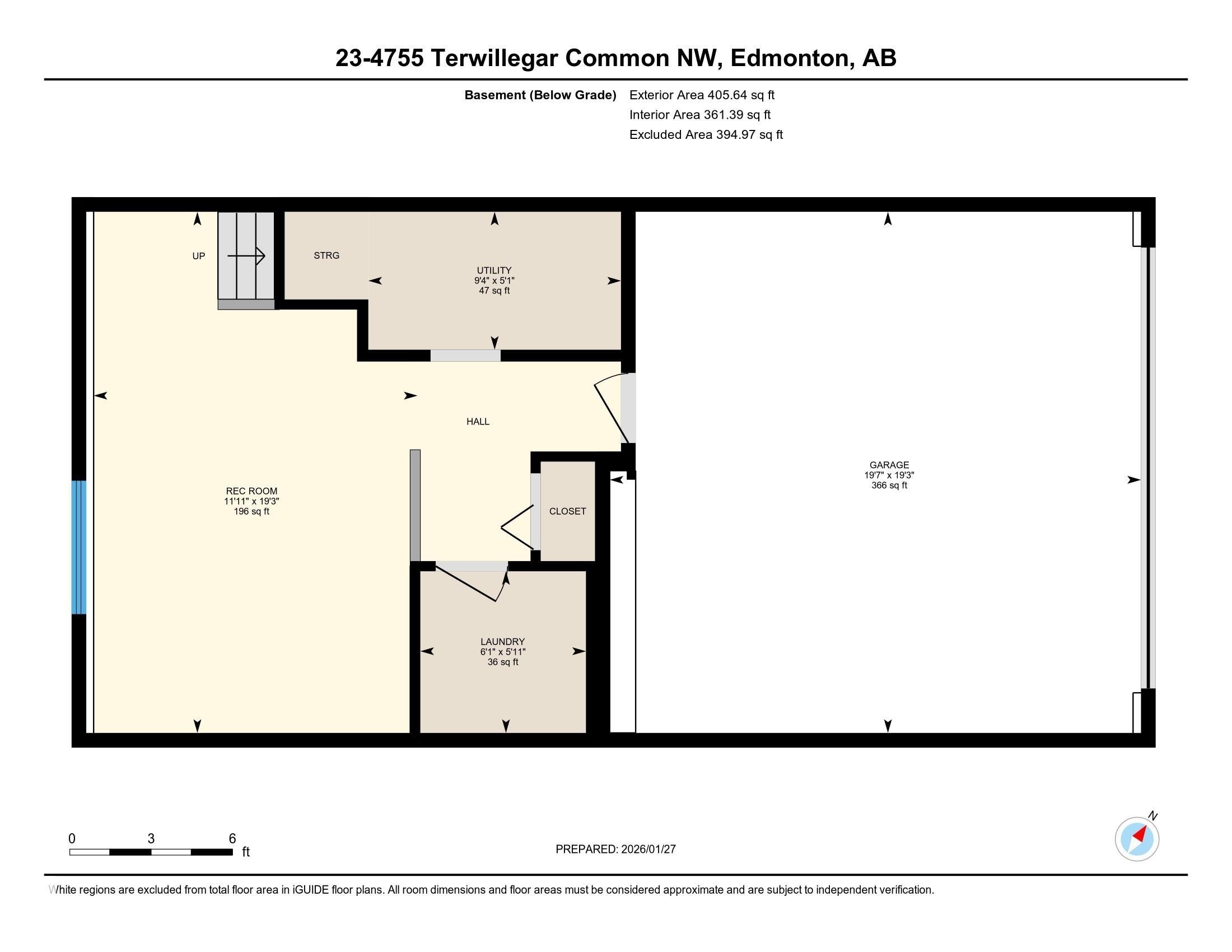 View of property floor plan - 23 4755 Terwillegar Common, Edmonton, AB - Other