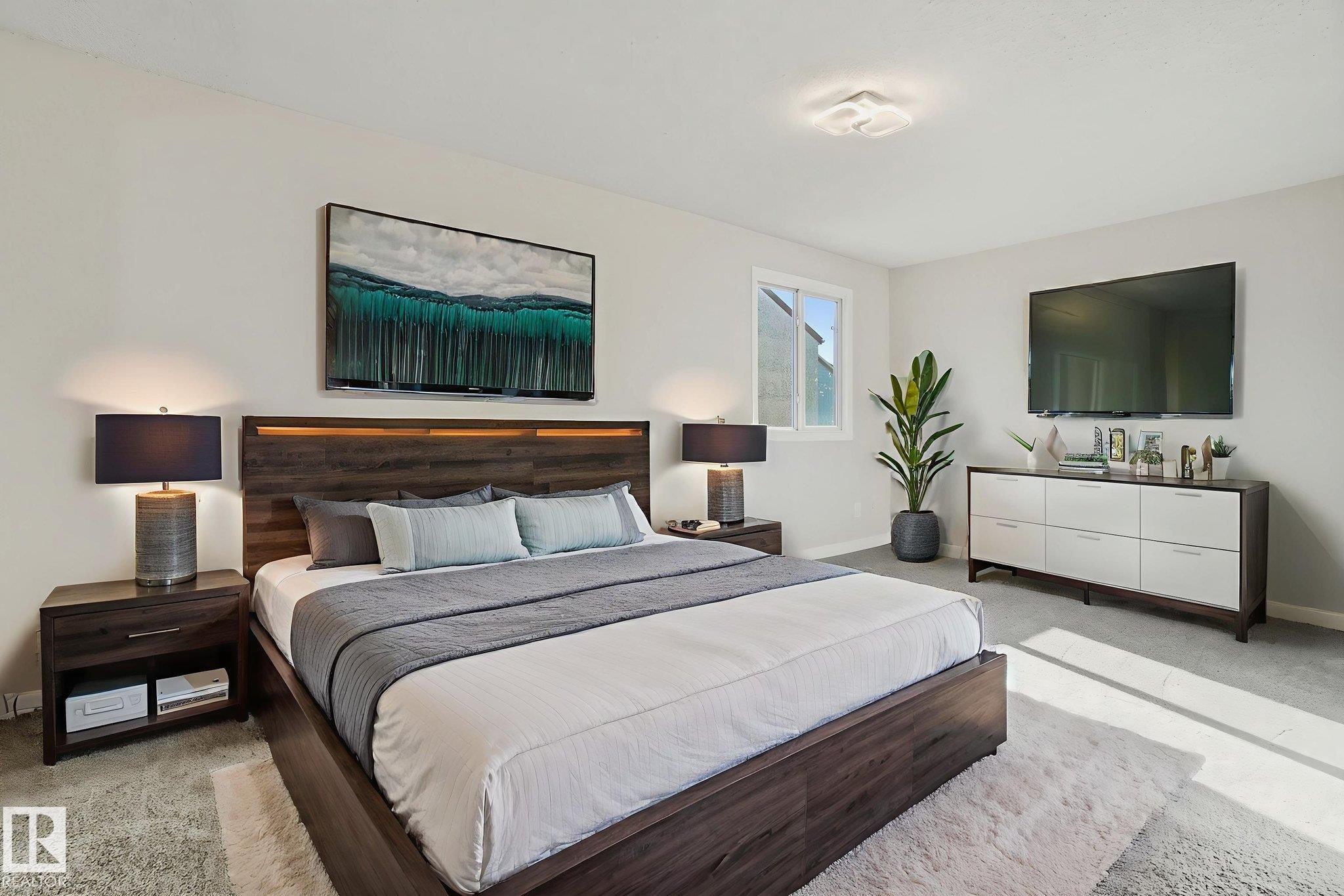 71 Lancaster Terrace, Edmonton, AB - Indoor Photo Showing Bedroom