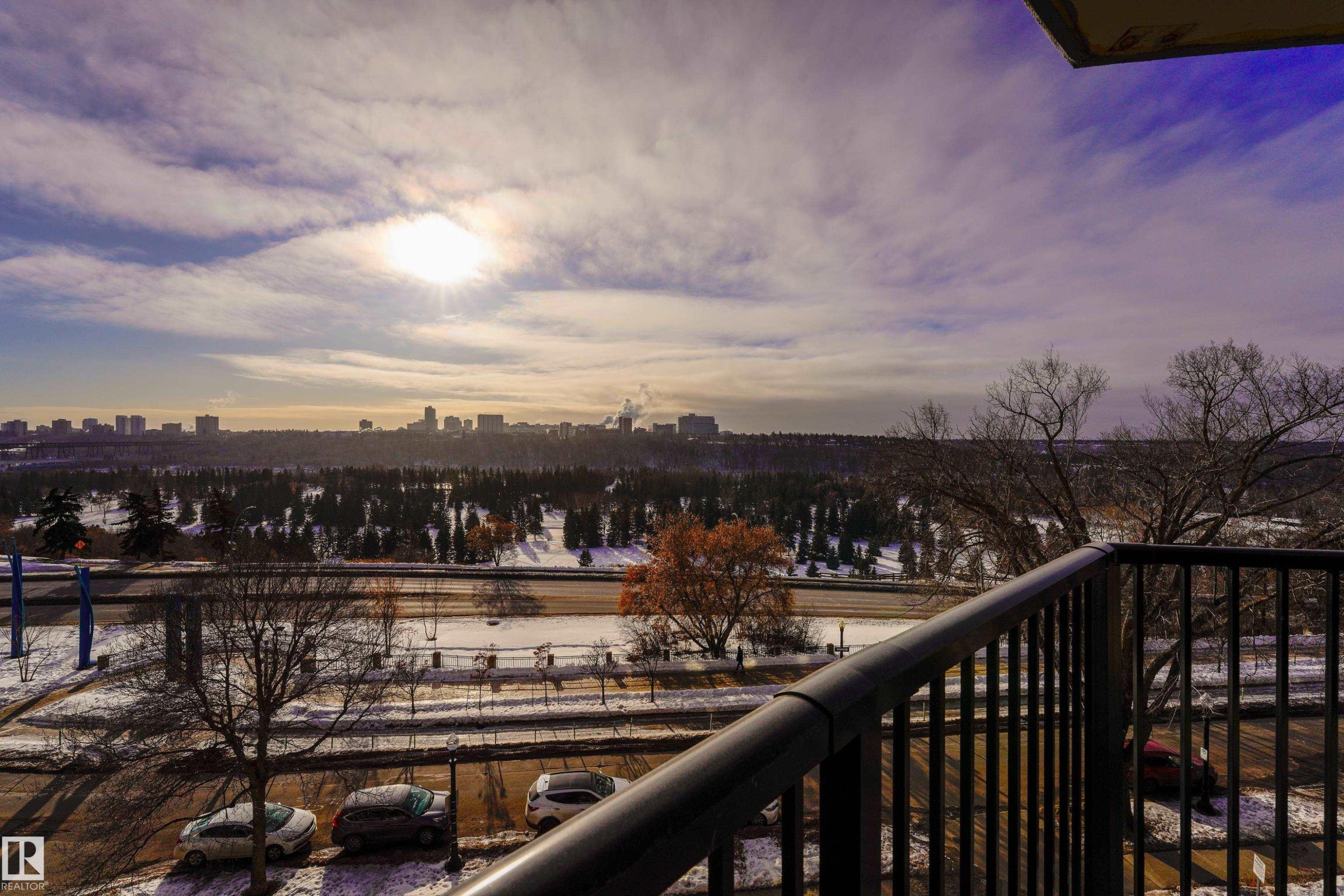 602 11710 100 Avenue, Edmonton, AB - Outdoor With Balcony With View