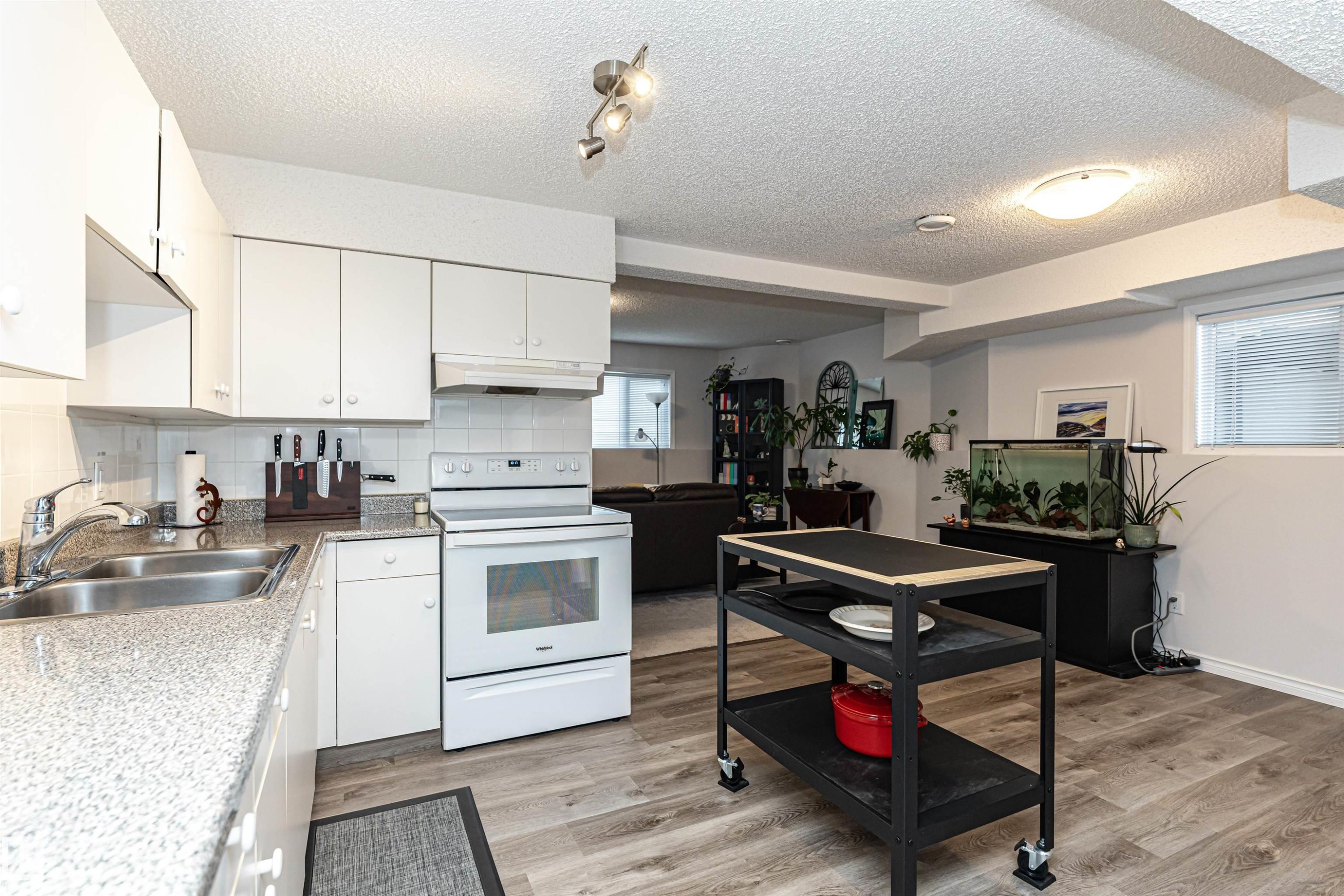 5755 161 Avenue, Edmonton, AB - Indoor Photo Showing Kitchen With Double Sink