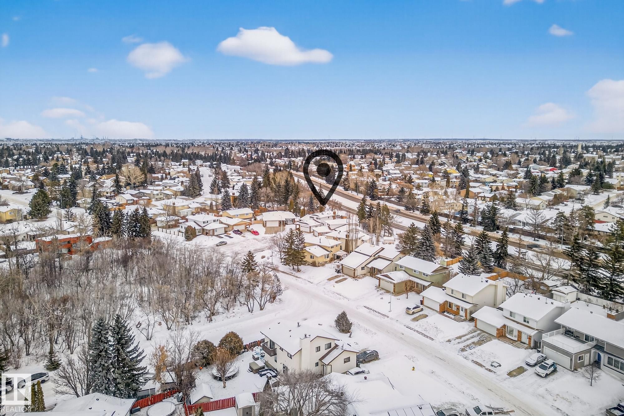 3455 Hill View Crescent, Edmonton, AB - Outdoor With View