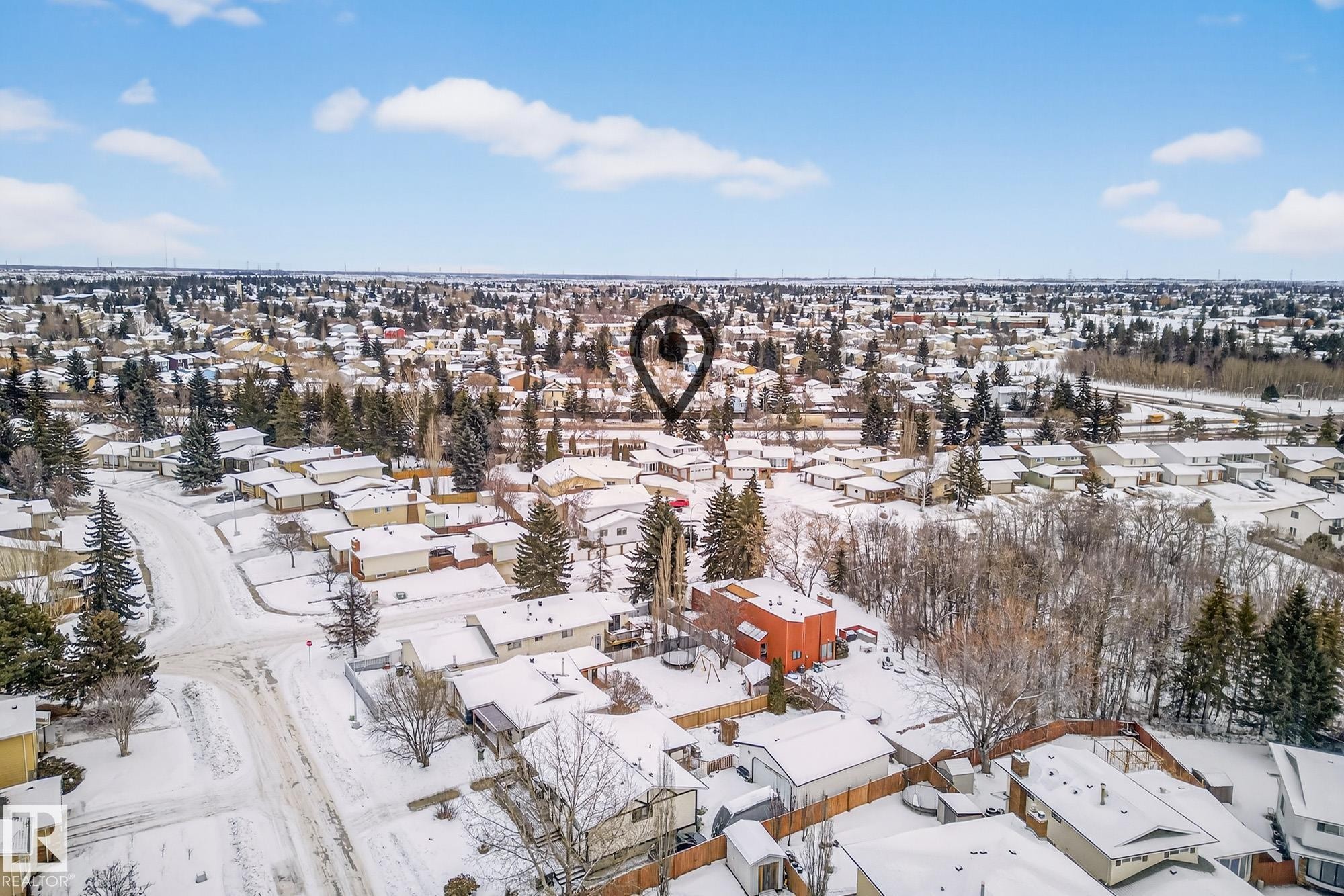 3455 Hill View Crescent, Edmonton, AB - Outdoor With View