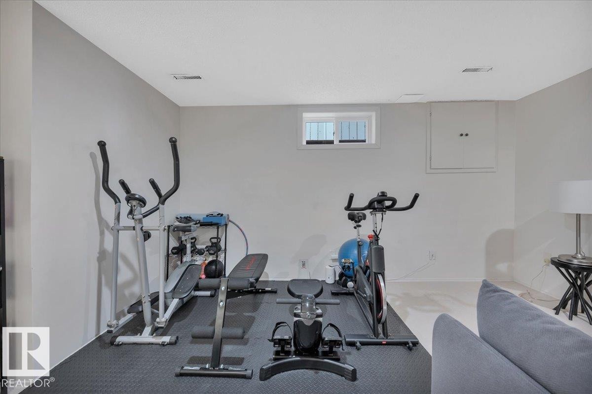 4240 38 Street Nw, Edmonton, AB - Indoor Photo Showing Gym Room