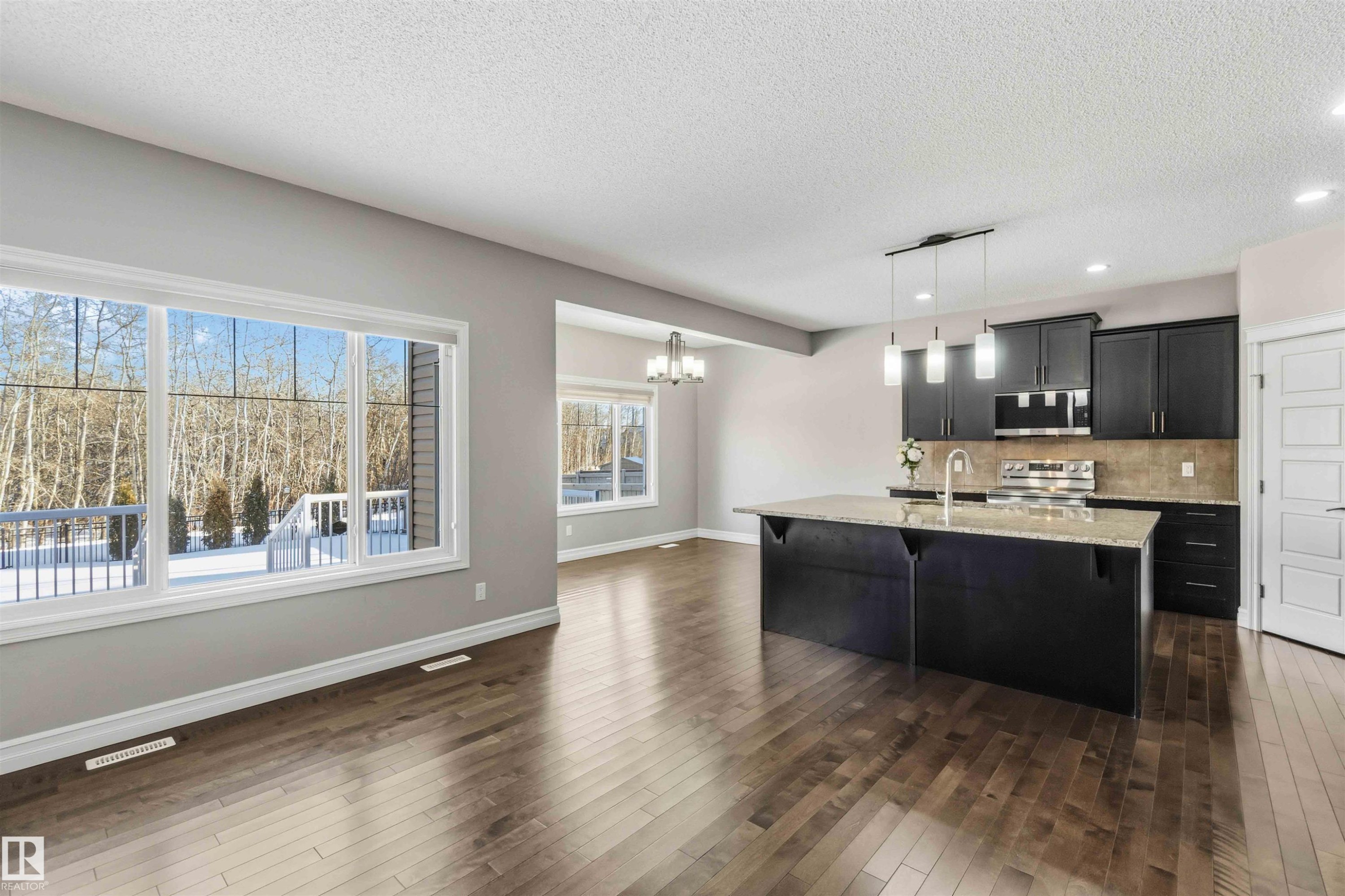 3683 8 Street, Edmonton, AB - Indoor Photo Showing Kitchen With Upgraded Kitchen