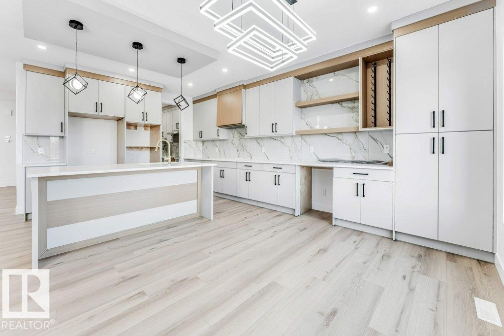 2408 63 Avenue, Rural Leduc County, AB - Indoor Photo Showing Kitchen With Upgraded Kitchen