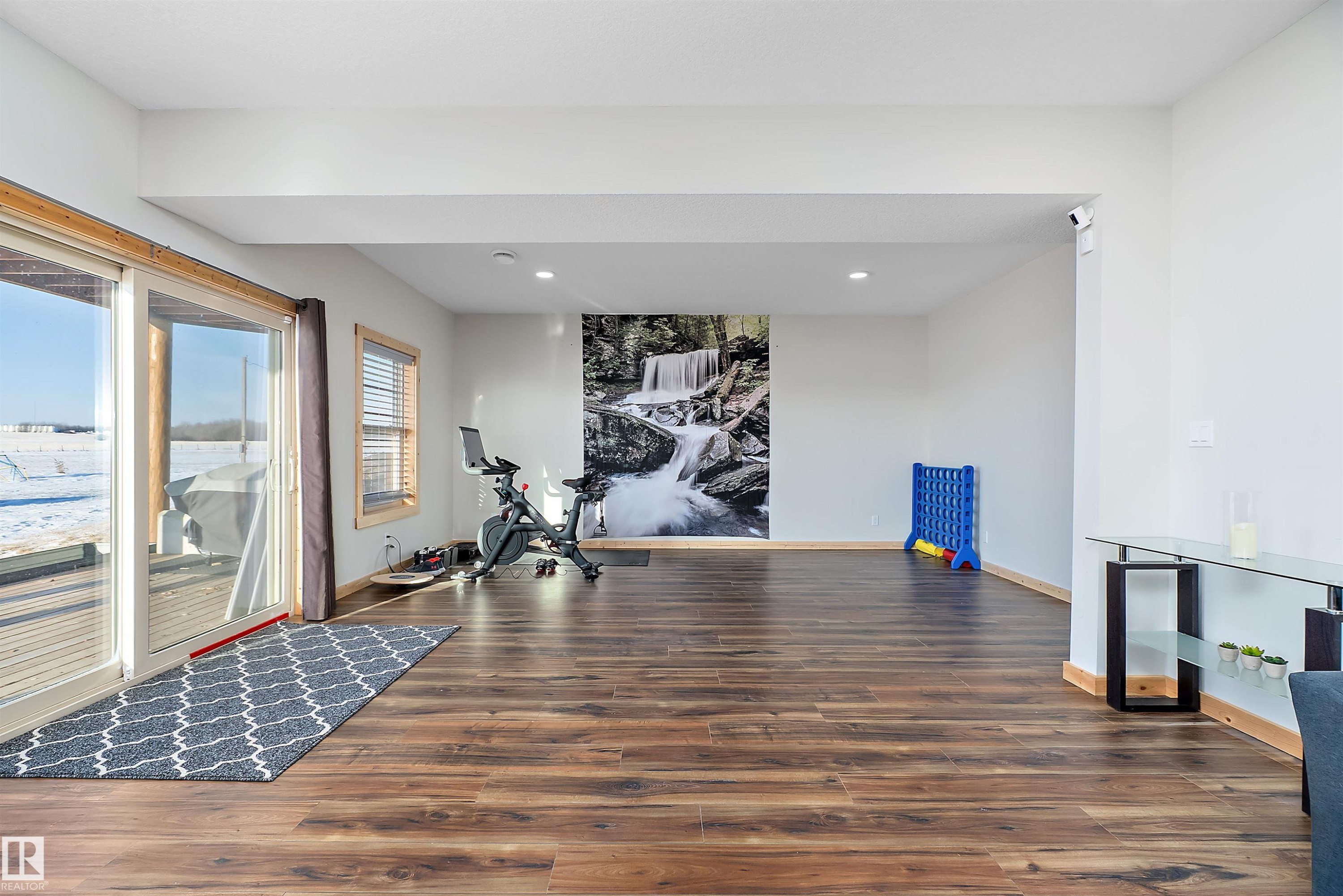 19003 Twp Rd 522, Rural Beaver County, AB - Indoor Photo Showing Gym Room