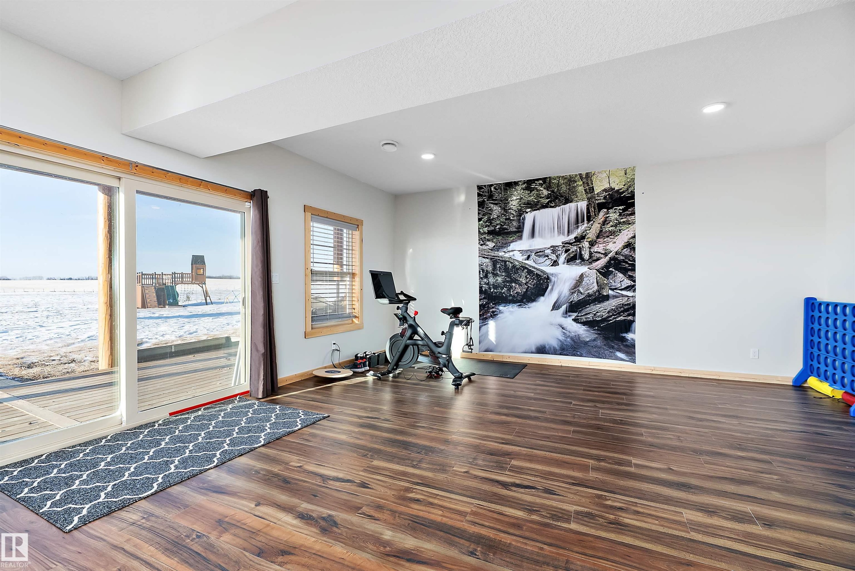 19003 Twp Rd 522, Rural Beaver County, AB - Indoor Photo Showing Gym Room