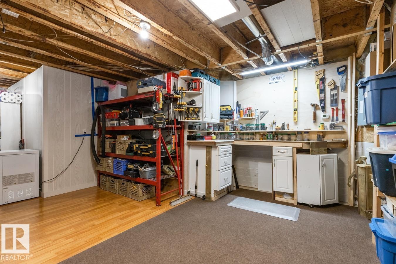 9 1850 Mill Woods Road E, Edmonton, AB - Indoor Photo Showing Basement