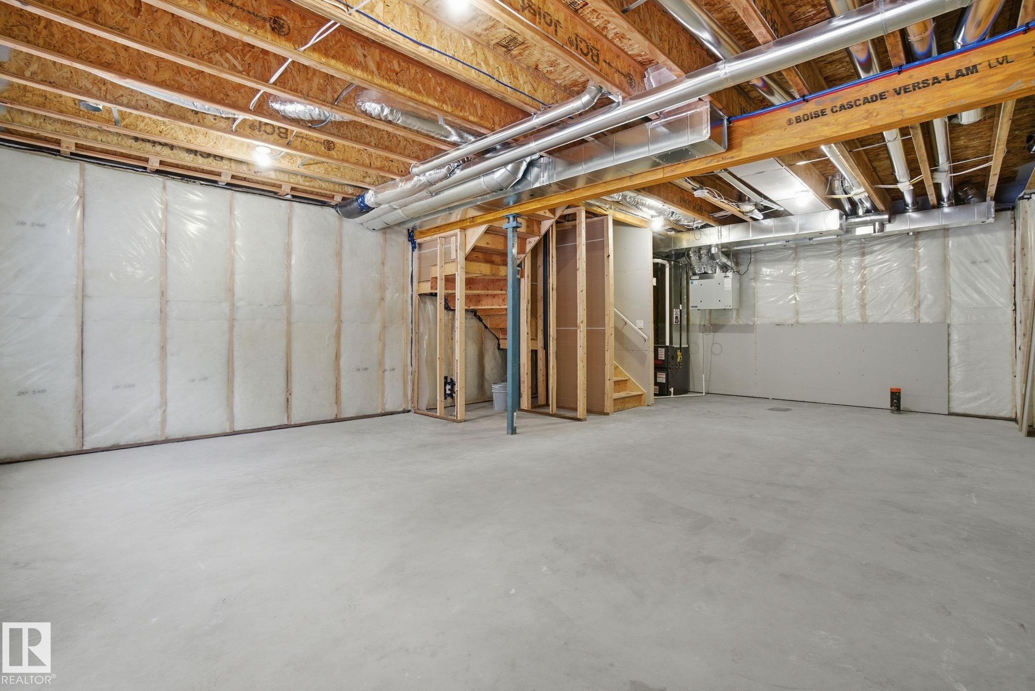 19 5122 213A Street, Edmonton, AB - Indoor Photo Showing Basement