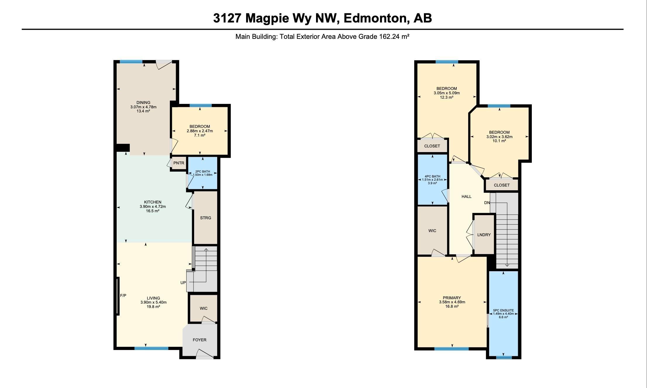 View of room layout - 3127 Magpie Way, Edmonton, AB - Other