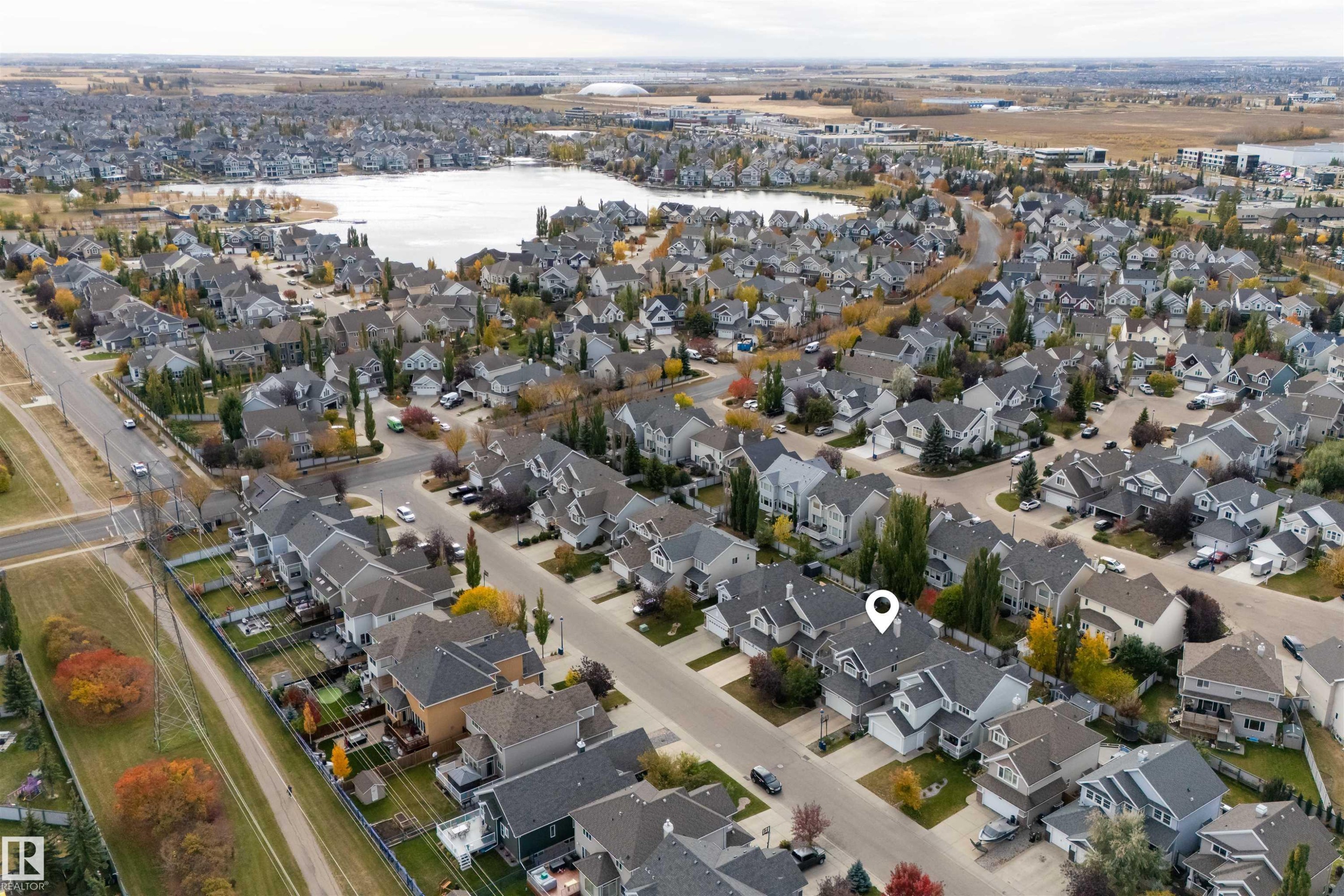 520 Stewart Crescent, Edmonton, AB - Outdoor With View