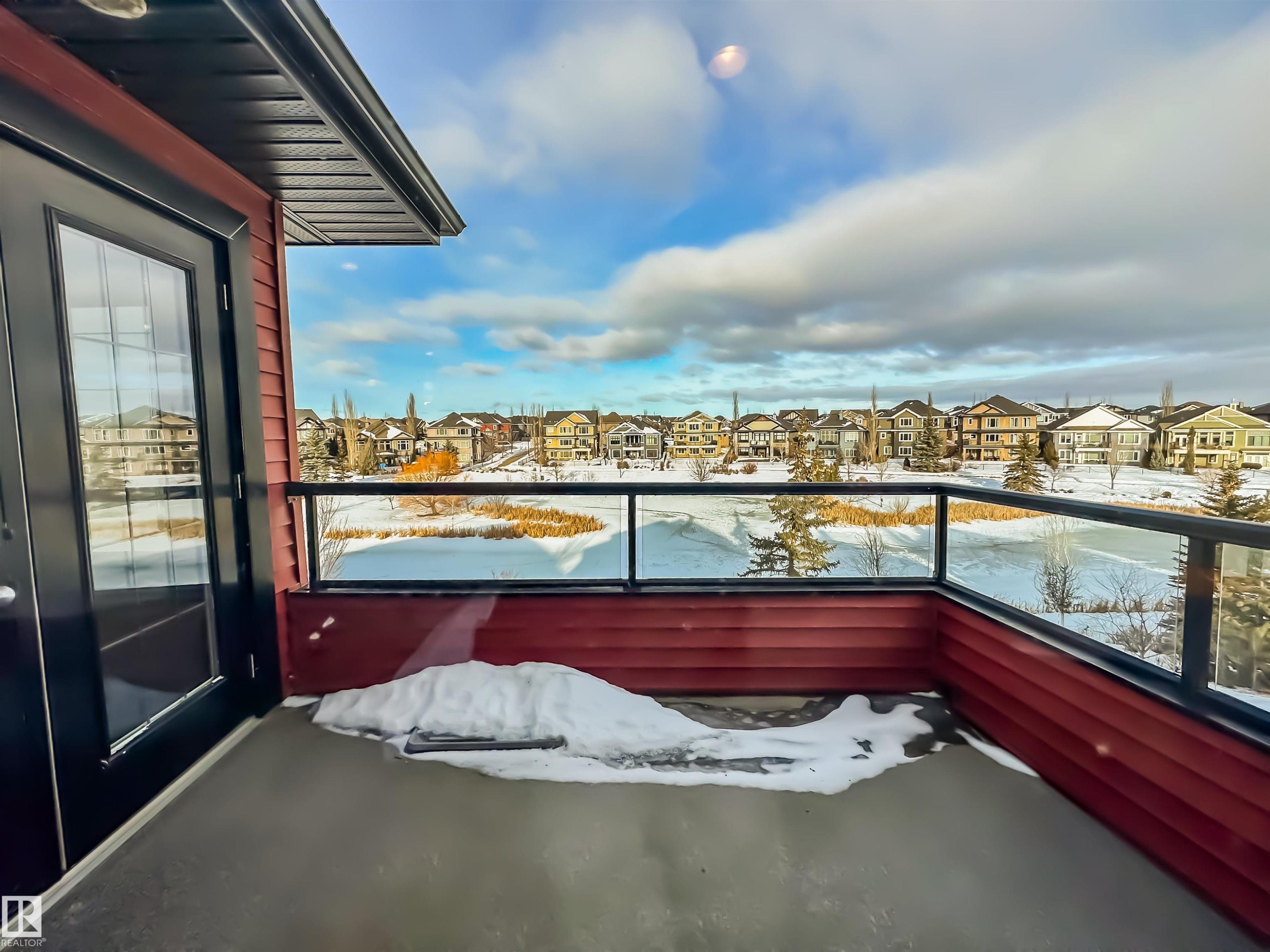 3438 West Landing, Edmonton, AB - Outdoor With Body Of Water With Balcony With View