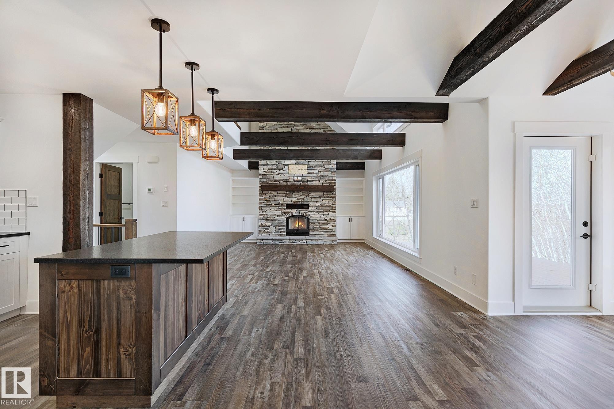 6 52019 Rge Rd 20, Rural Parkland County, AB - Indoor With Fireplace