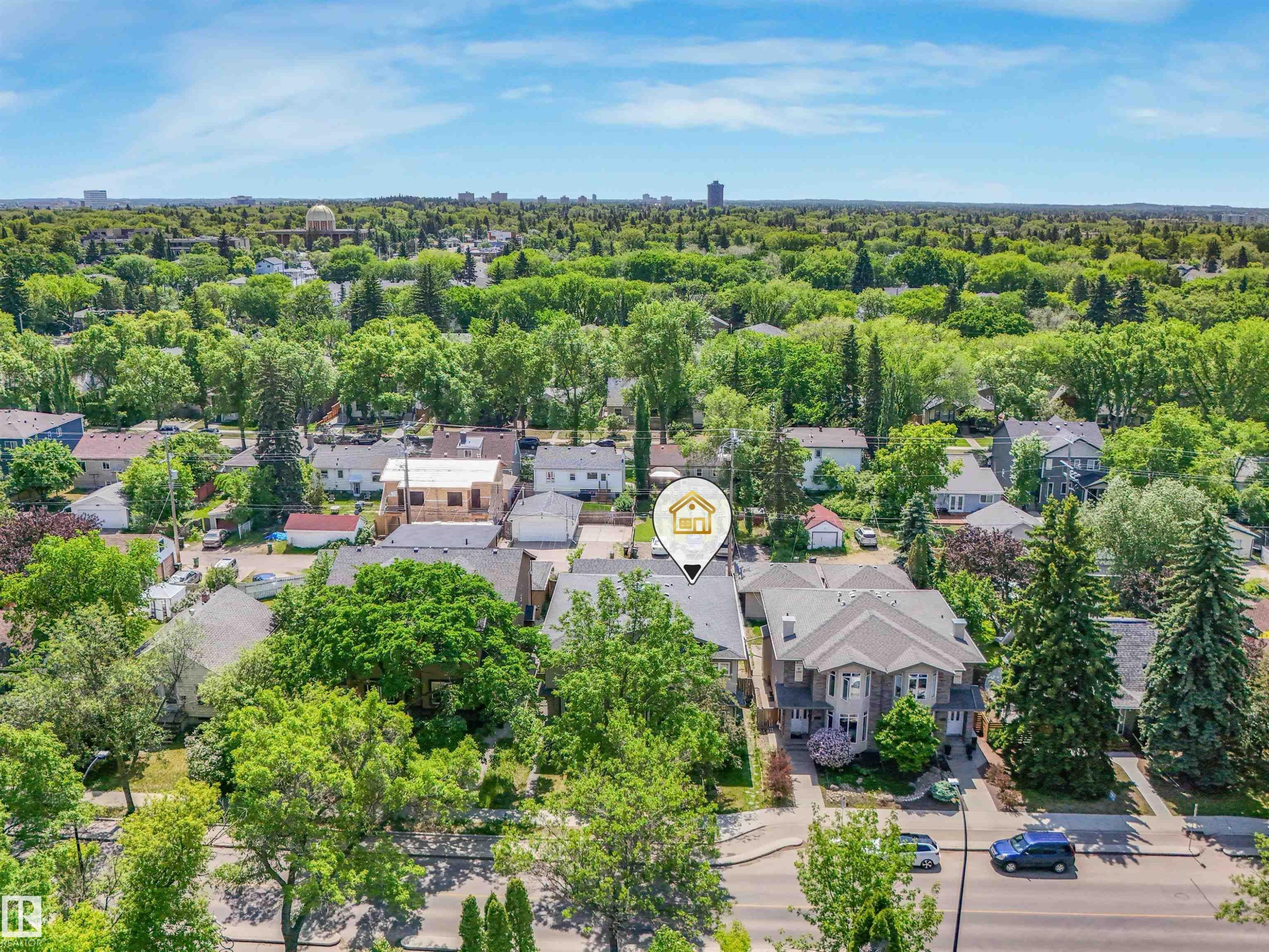 10943 76 Avenue, Edmonton, AB - Outdoor With View