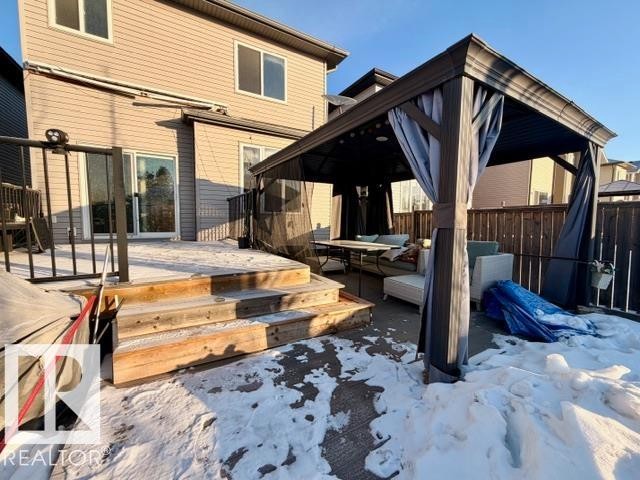 5025 53 Avenue, Calmar, AB - Outdoor With Deck Patio Veranda With Exterior