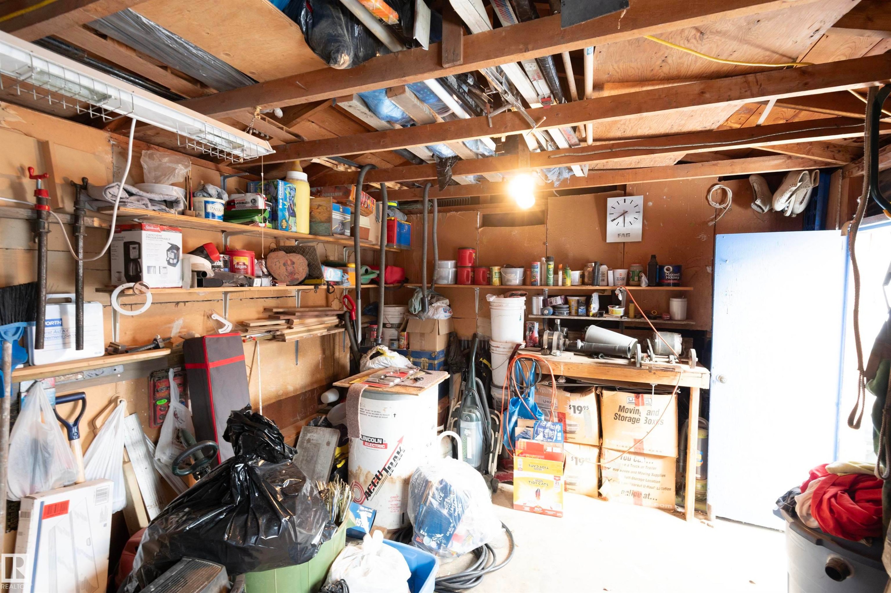 View of storage - 10332 82 Street, Edmonton, AB - Indoor