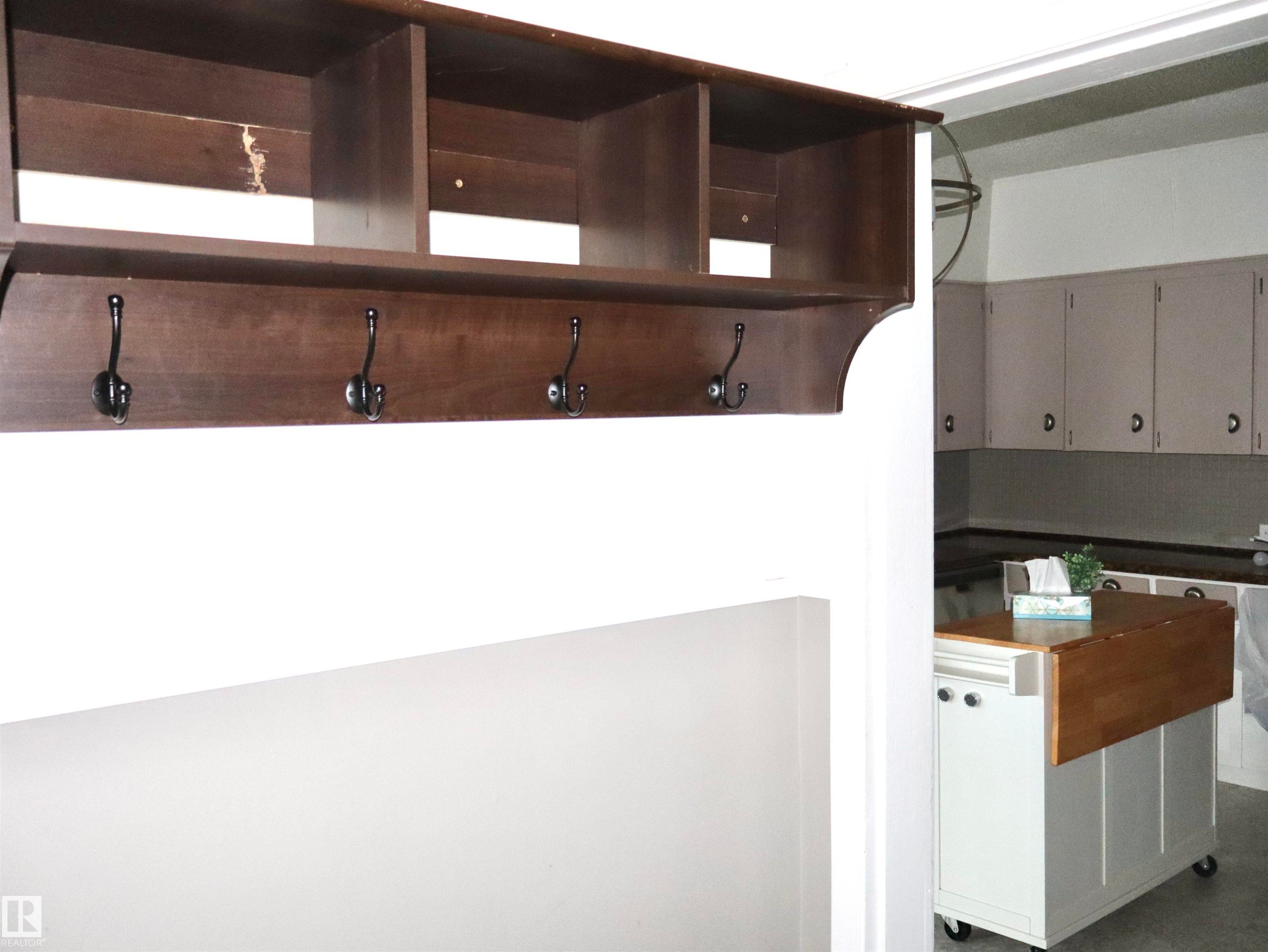 View of mudroom - 4511 53 Ave, Barrhead, AB - Indoor