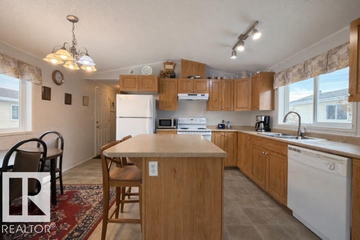 4805 49 Avenue, Wetaskiwin, AB - Indoor Photo Showing Kitchen With Double Sink