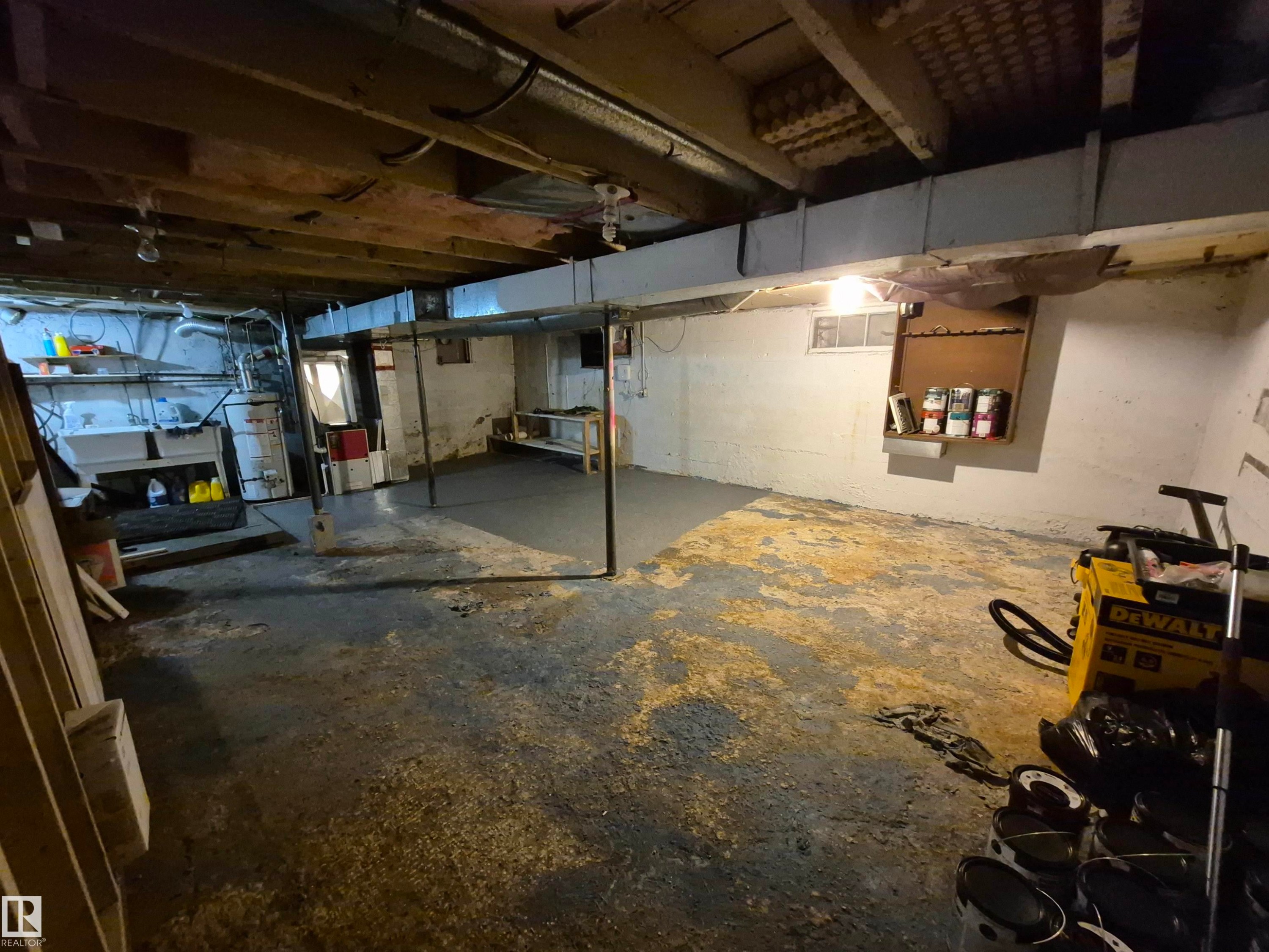 11408 81 Street, Edmonton, AB - Indoor Photo Showing Basement