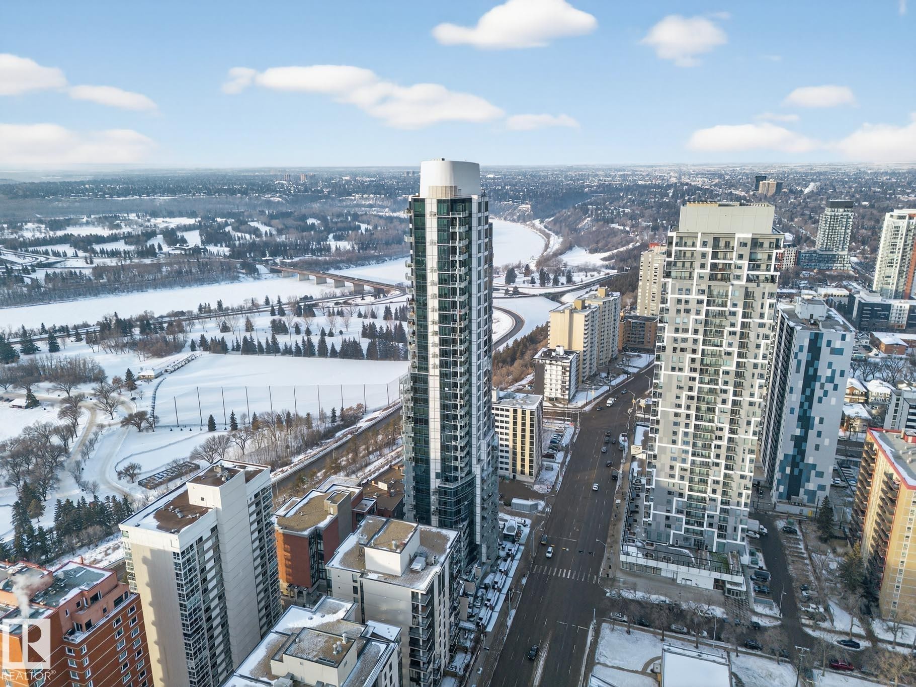 View of city - #902 11969 Jasper Av Nw, Edmonton, AB - Outdoor With View