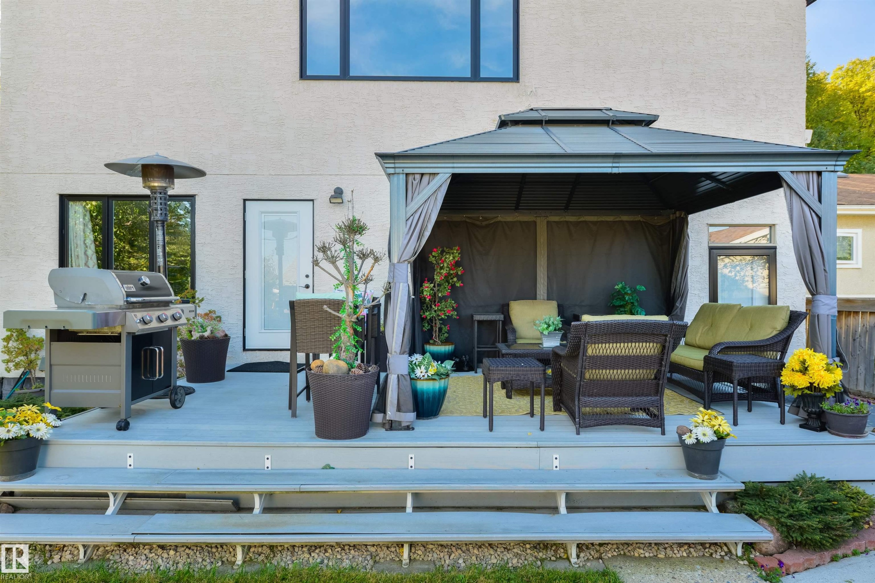 9720 65 Avenue, Edmonton, AB - Outdoor With Deck Patio Veranda With Exterior