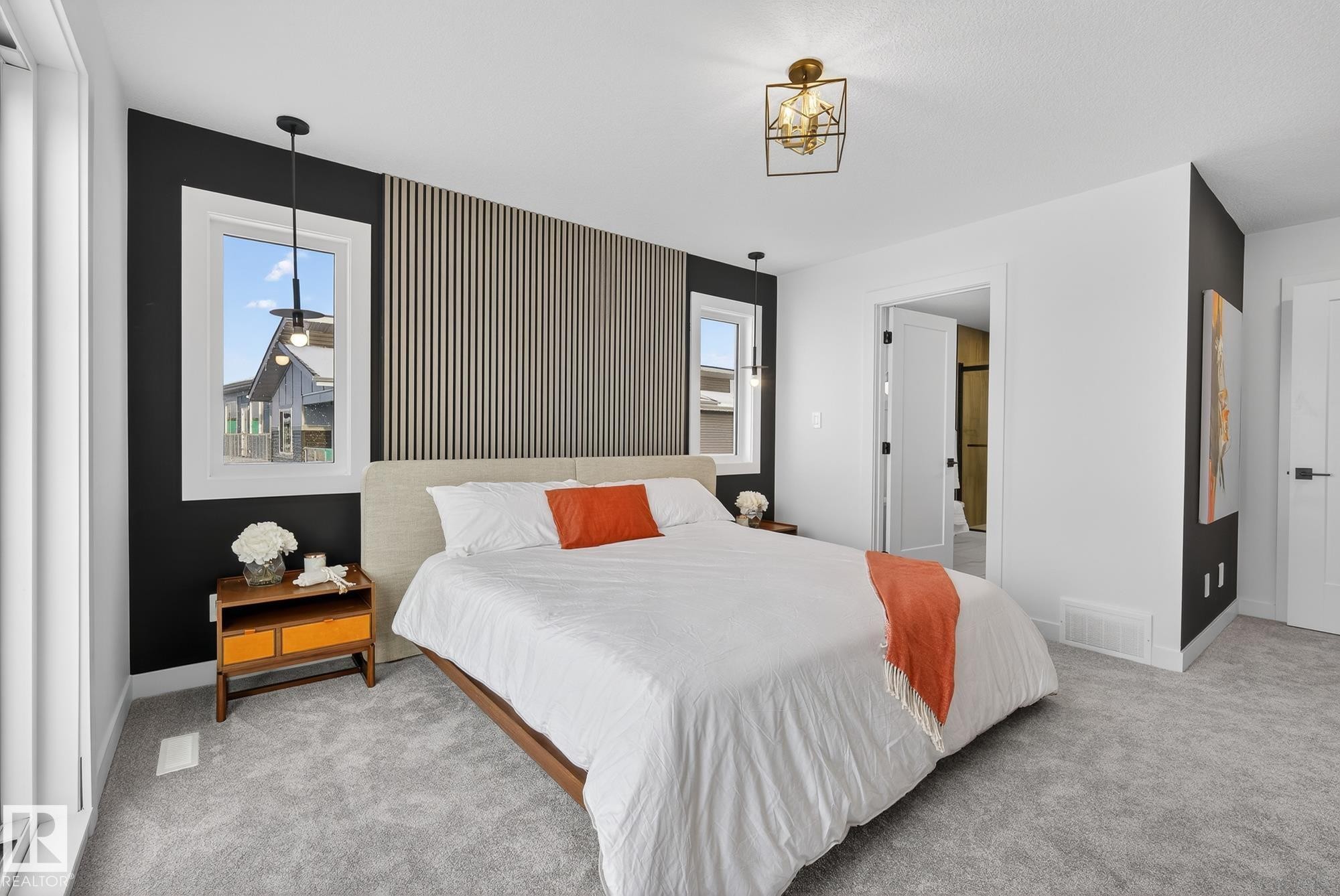 34 Eldridge Point(E), St. Albert, AB - Indoor Photo Showing Bedroom