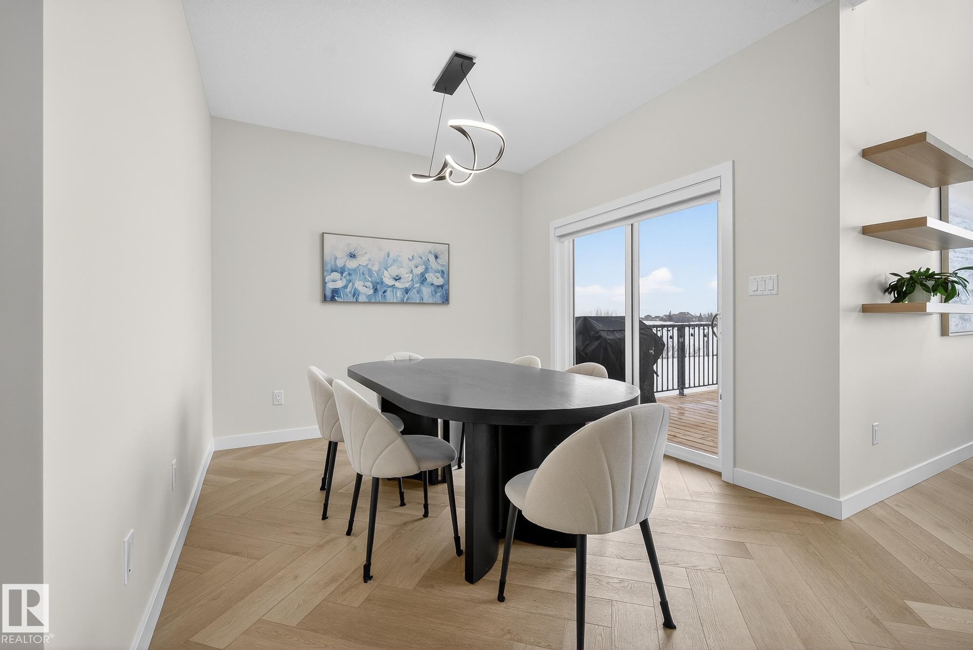 2017 Flycatcher Point(E), Edmonton, AB - Indoor Photo Showing Dining Room