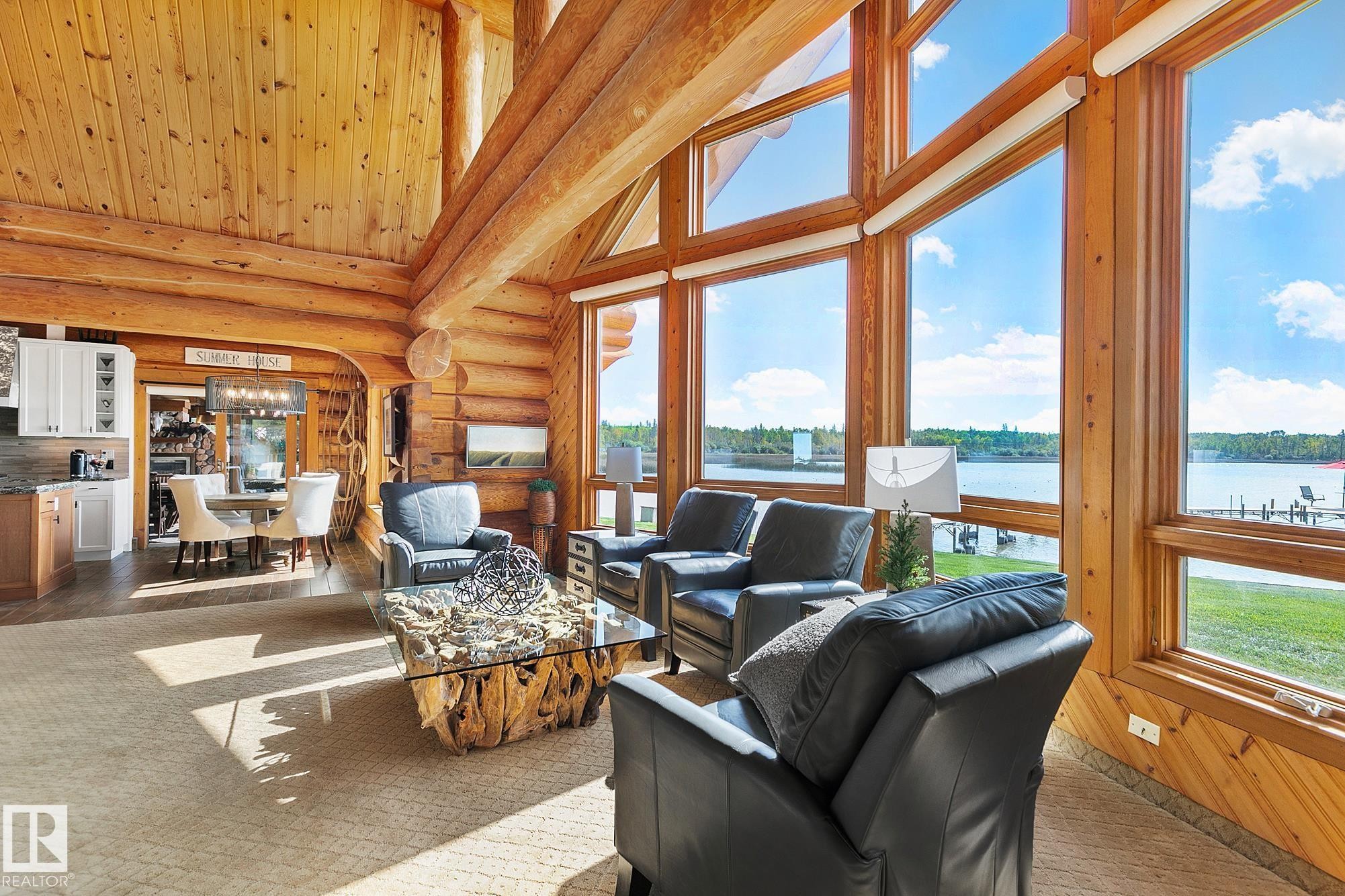 #1 Martin Road, Rural Lac Ste. Anne County, AB - Indoor Photo Showing Living Room