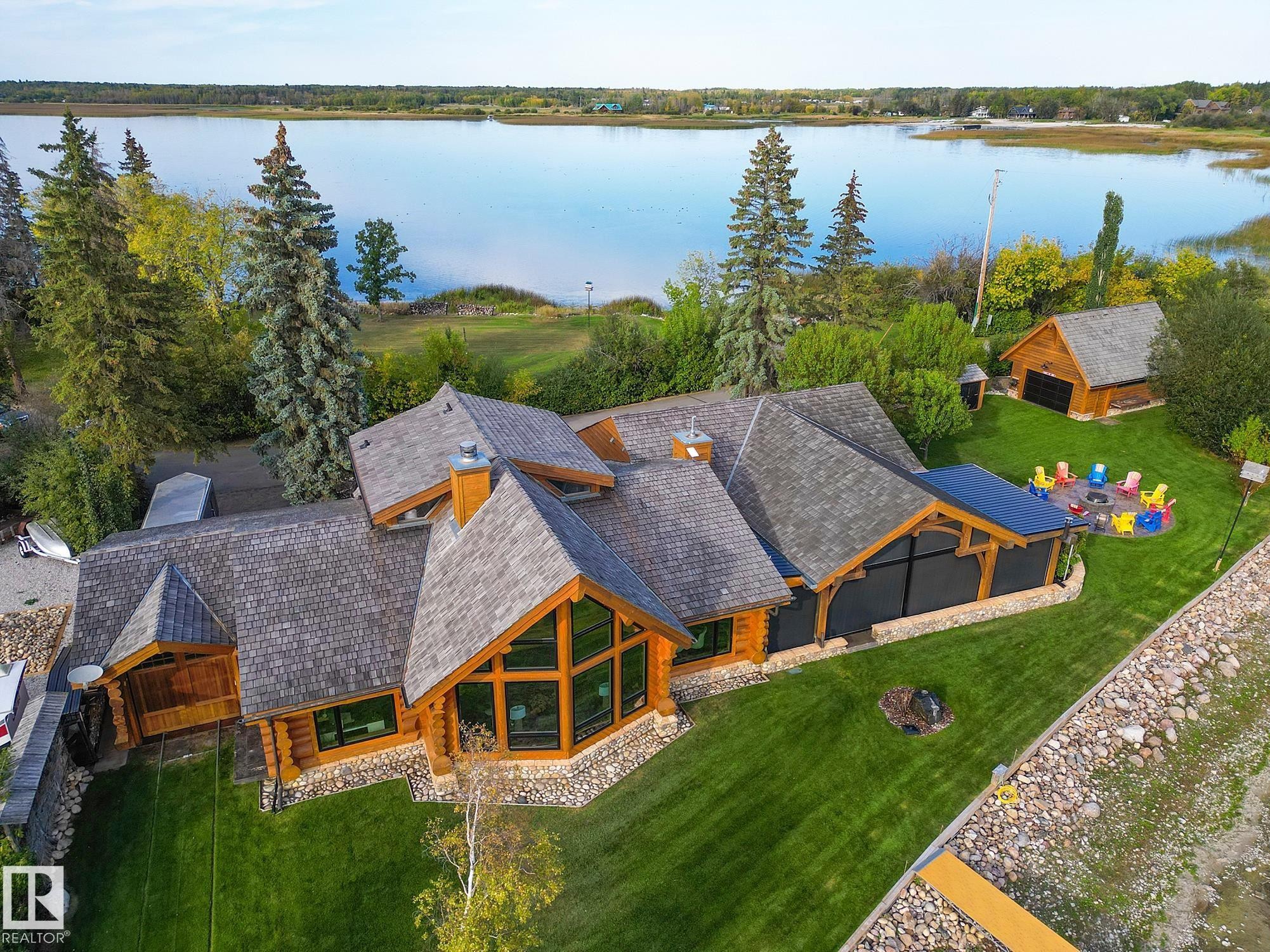 #1 Martin Road, Rural Lac Ste. Anne County, AB - Outdoor With Body Of Water With View