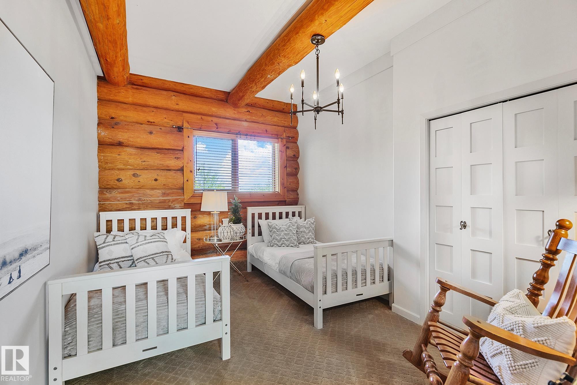 #1 Martin Road, Rural Lac Ste. Anne County, AB - Indoor Photo Showing Bedroom