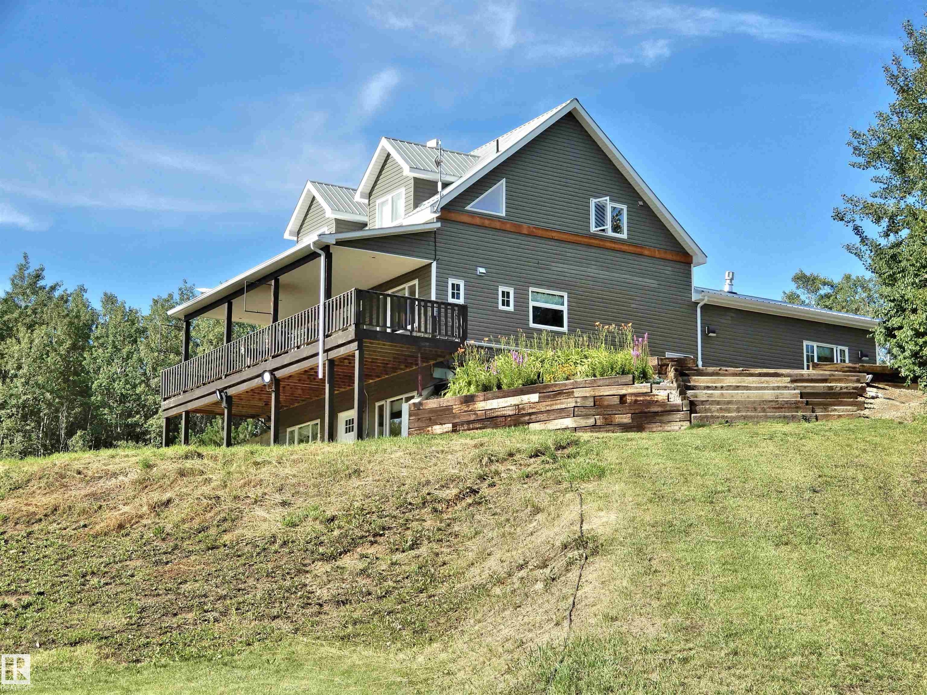 5208 Twp Road 505, Rural Parkland County, AB - Outdoor With Deck Patio Veranda With Exterior