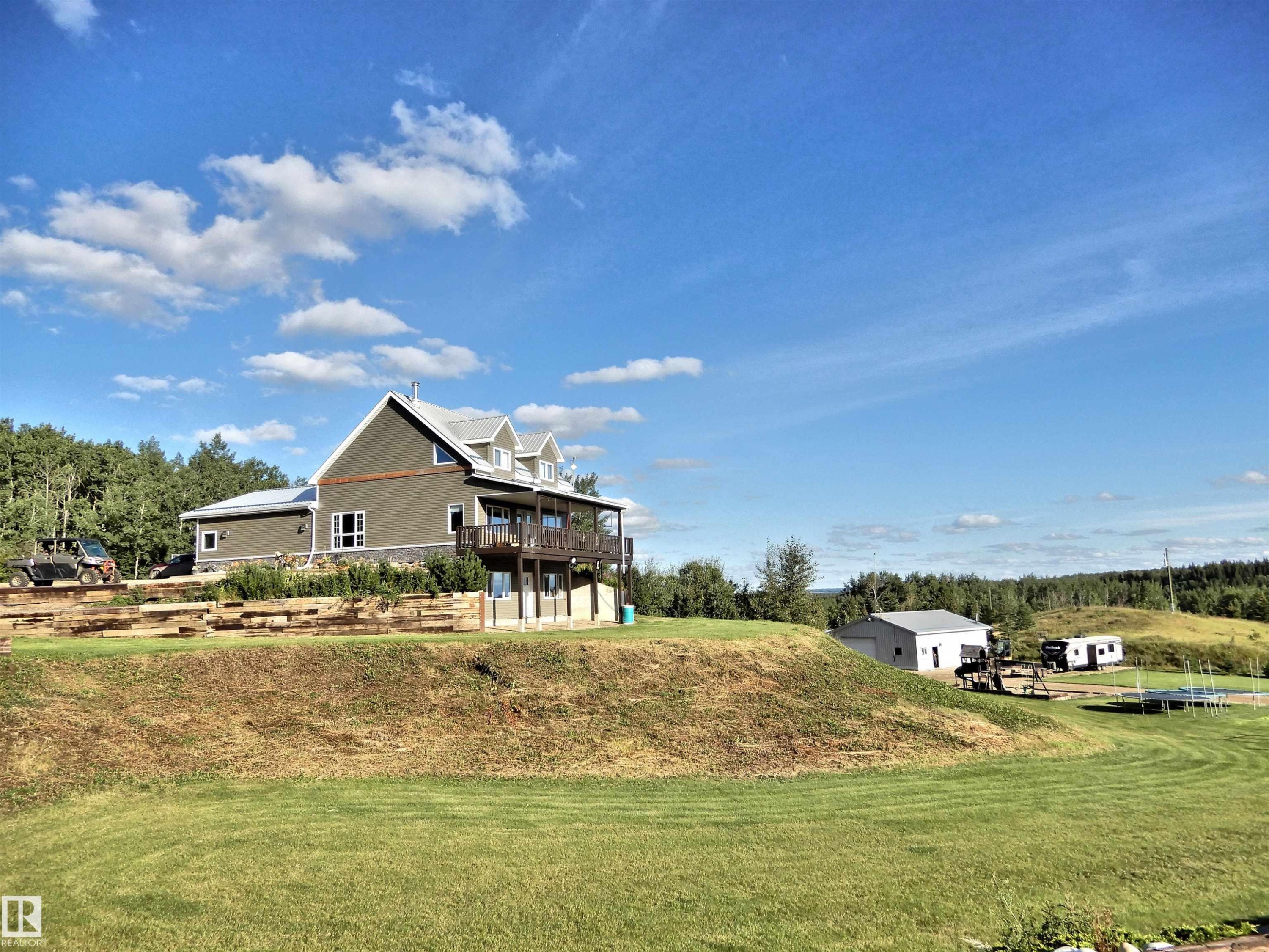 5208 Twp Road 505, Rural Parkland County, AB - Outdoor With View