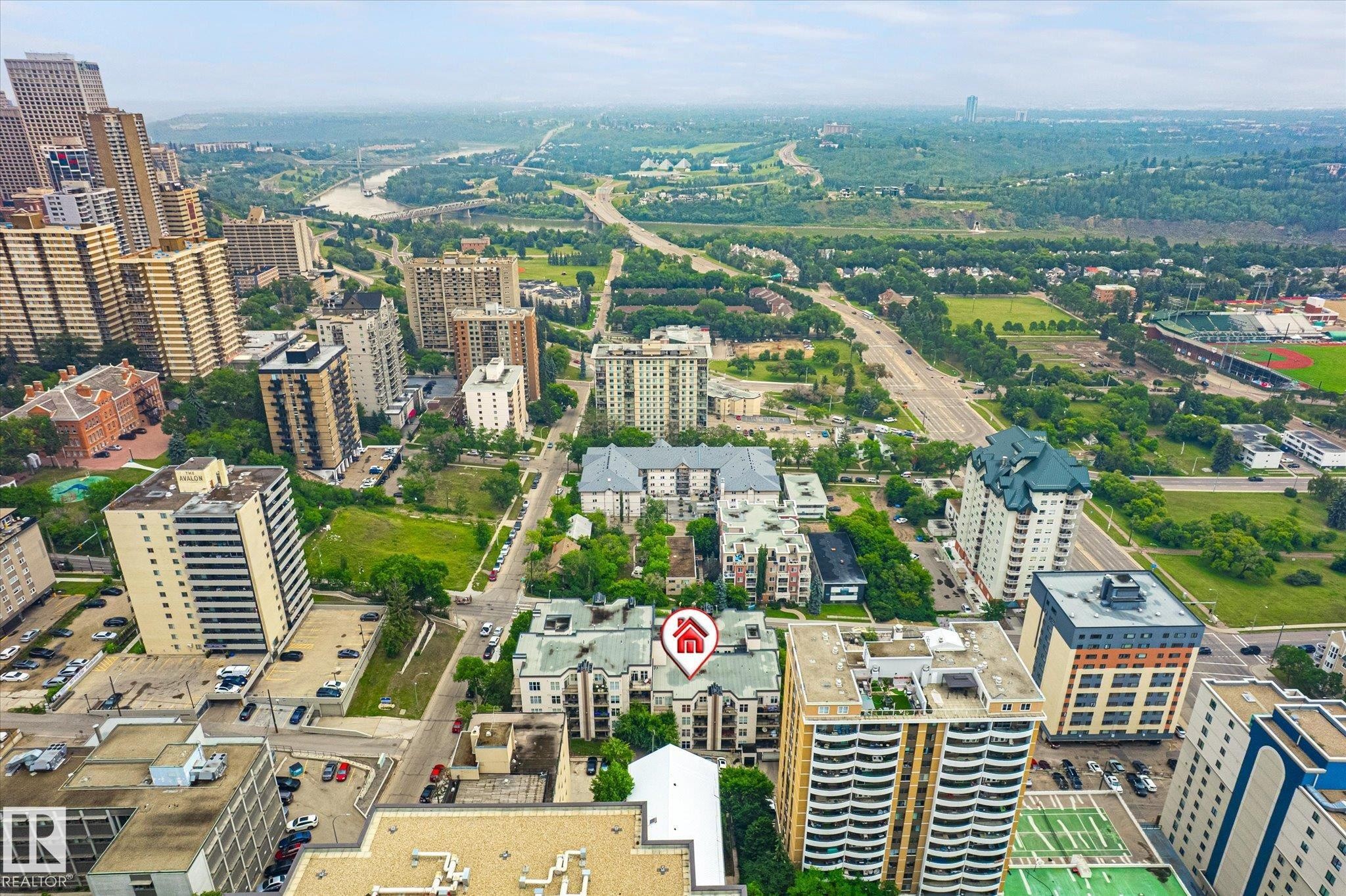 511 10503 98 Avenue, Edmonton, AB - Outdoor With View