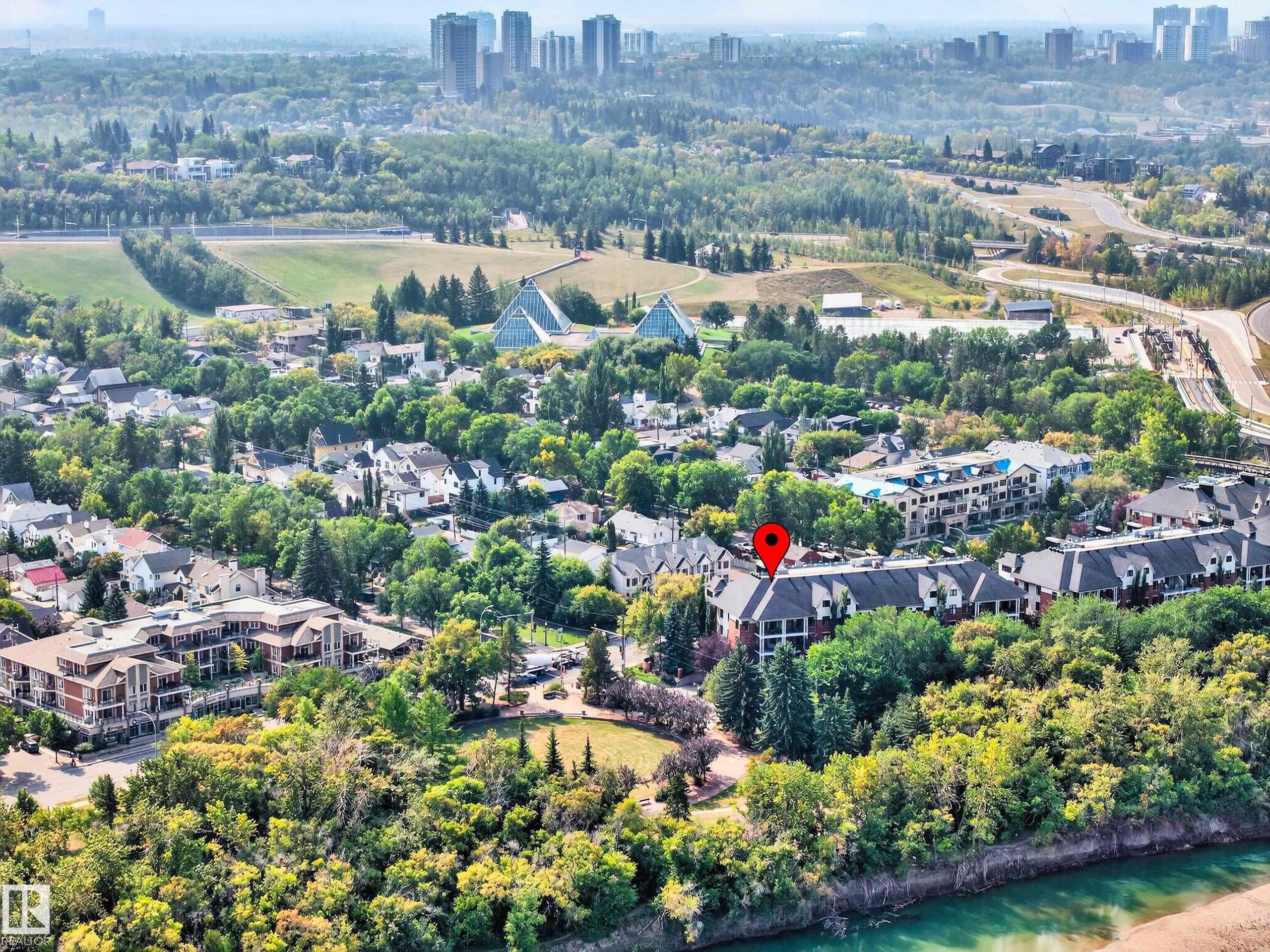 103 9811 96A Street, Edmonton, AB - Outdoor With View
