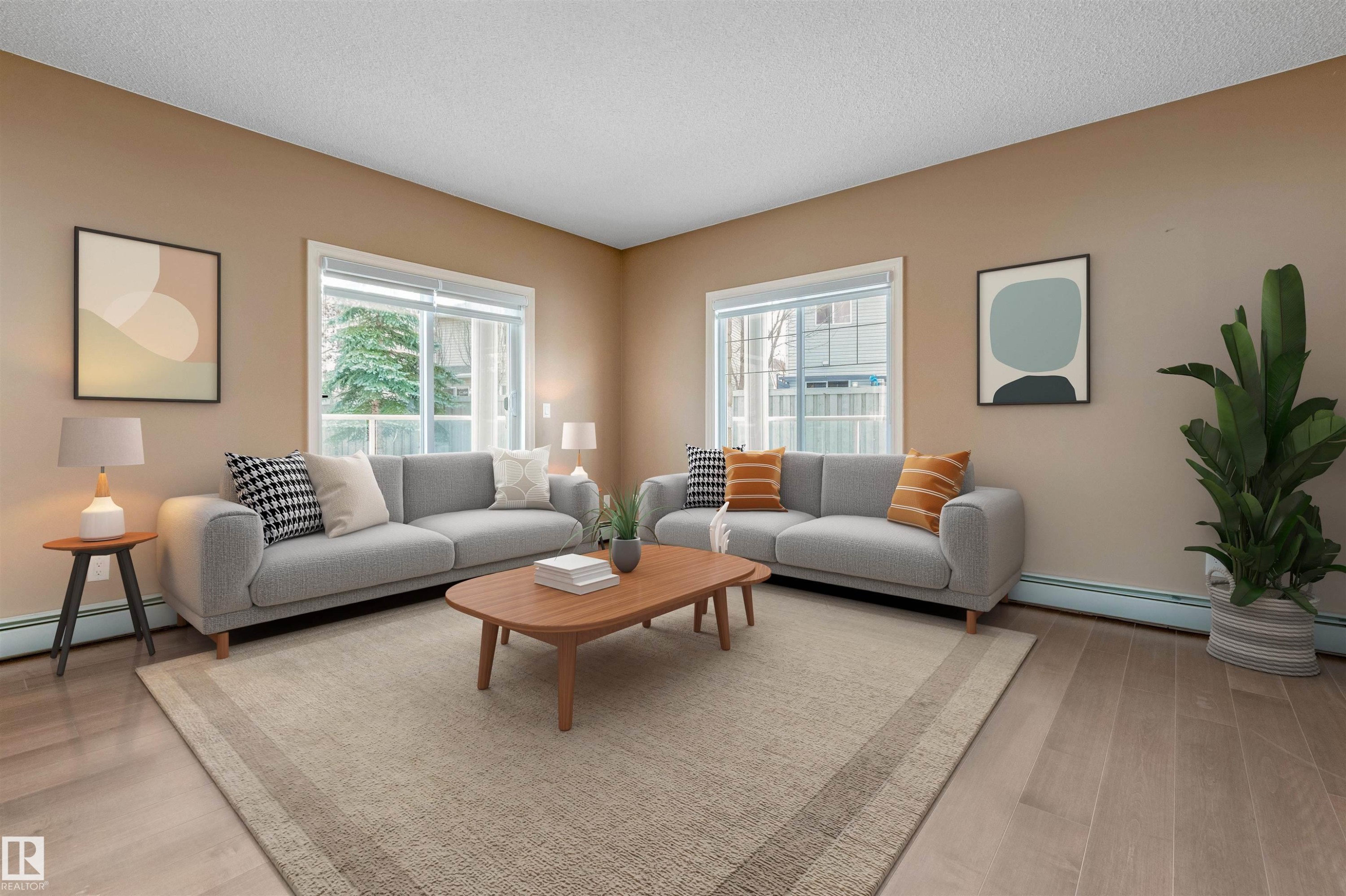 114 263 Macewan Road, Edmonton, AB - Indoor Photo Showing Living Room