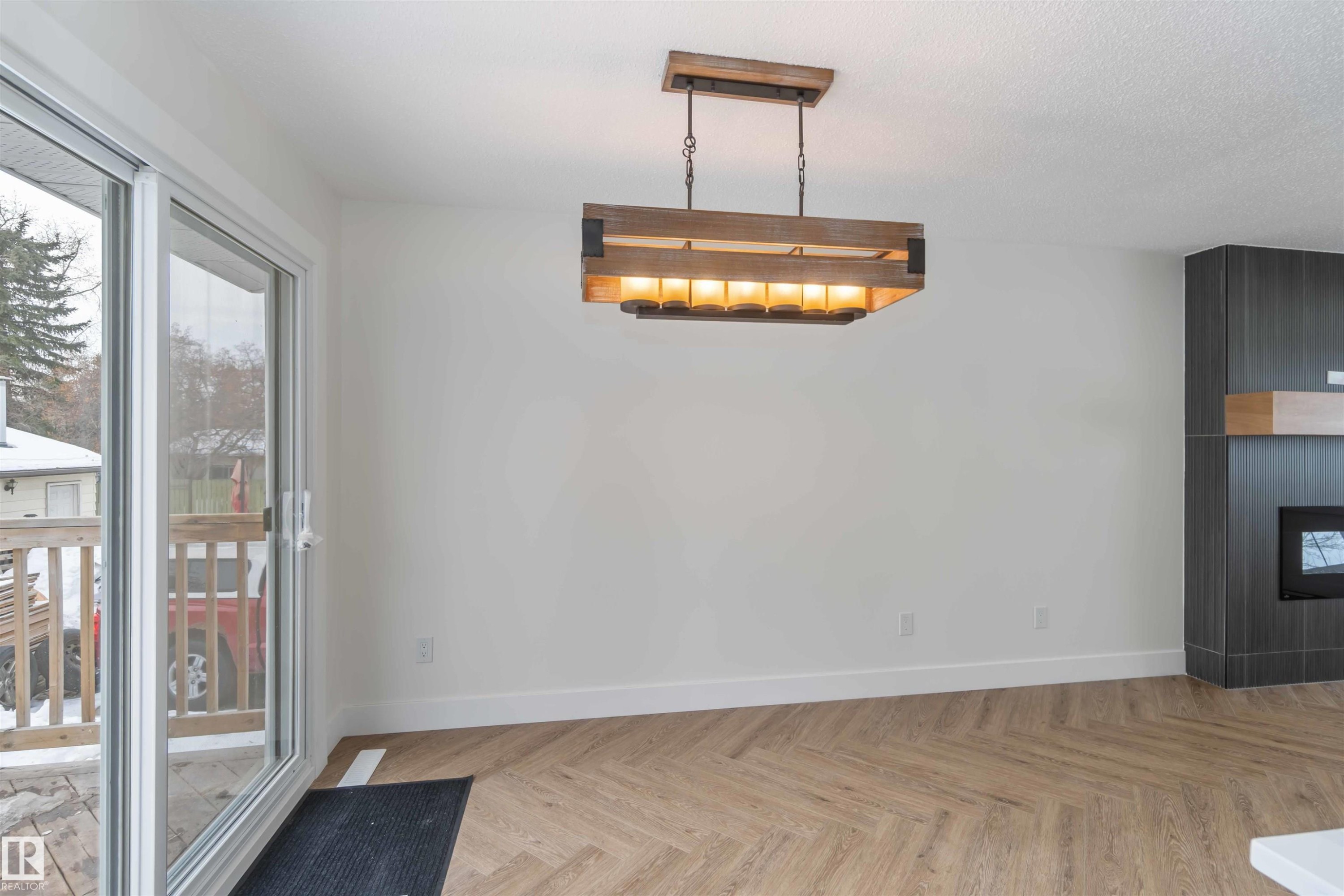 10309 167A Avenue, Edmonton, AB - Indoor Photo Showing Other Room With Fireplace