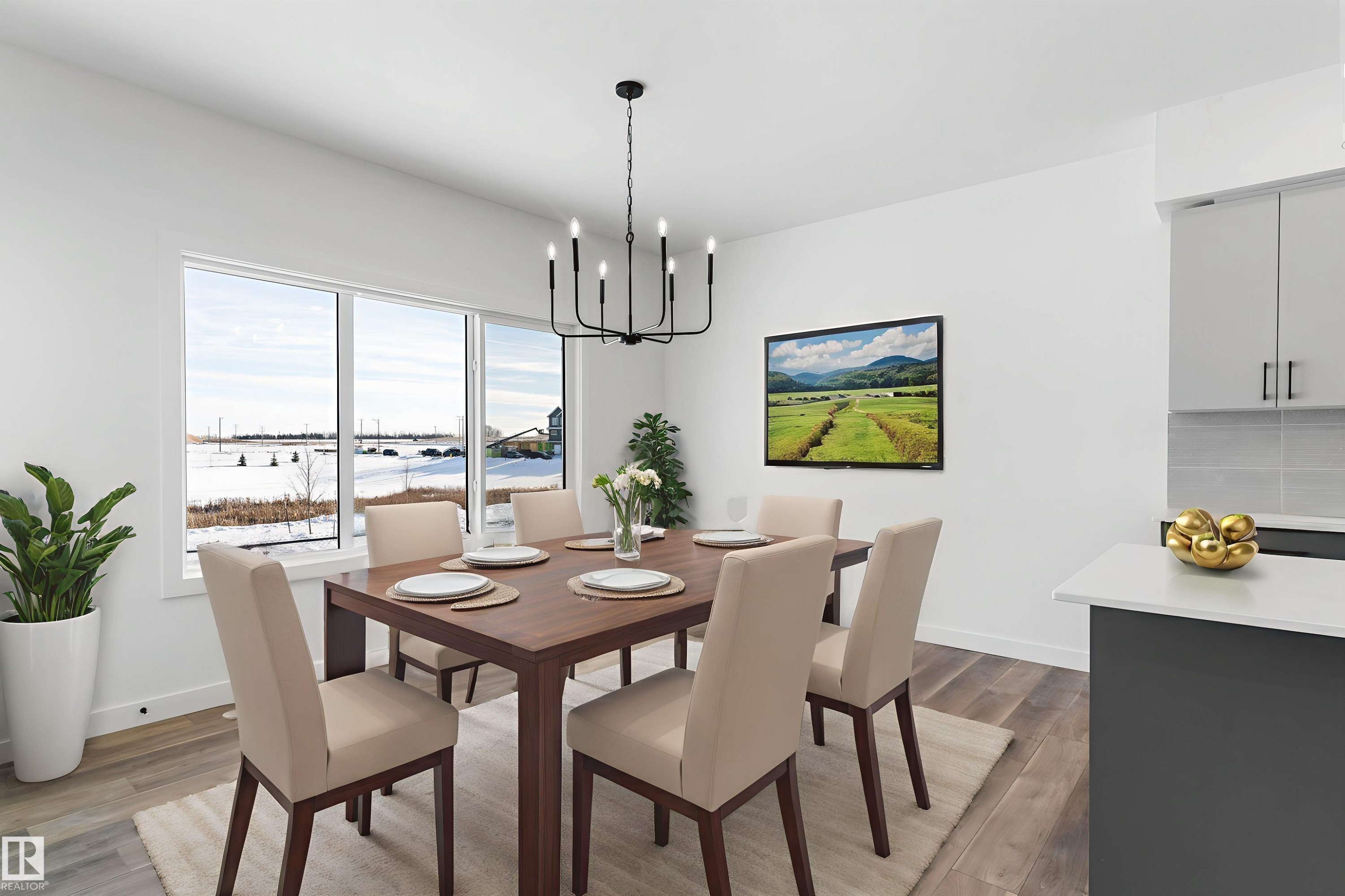 748 Astoria Way, Devon, AB - Indoor Photo Showing Dining Room