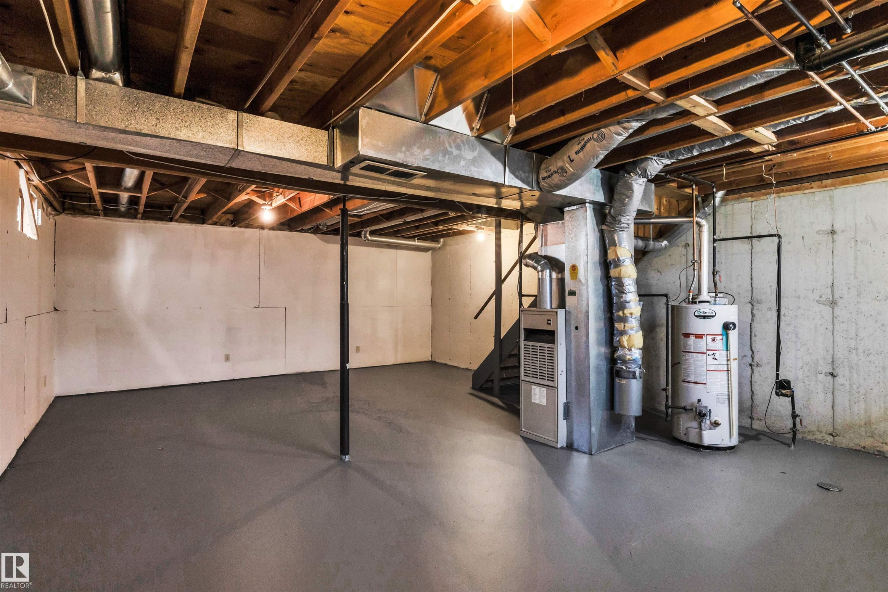 10228 152 Street, Edmonton, AB - Indoor Photo Showing Basement
