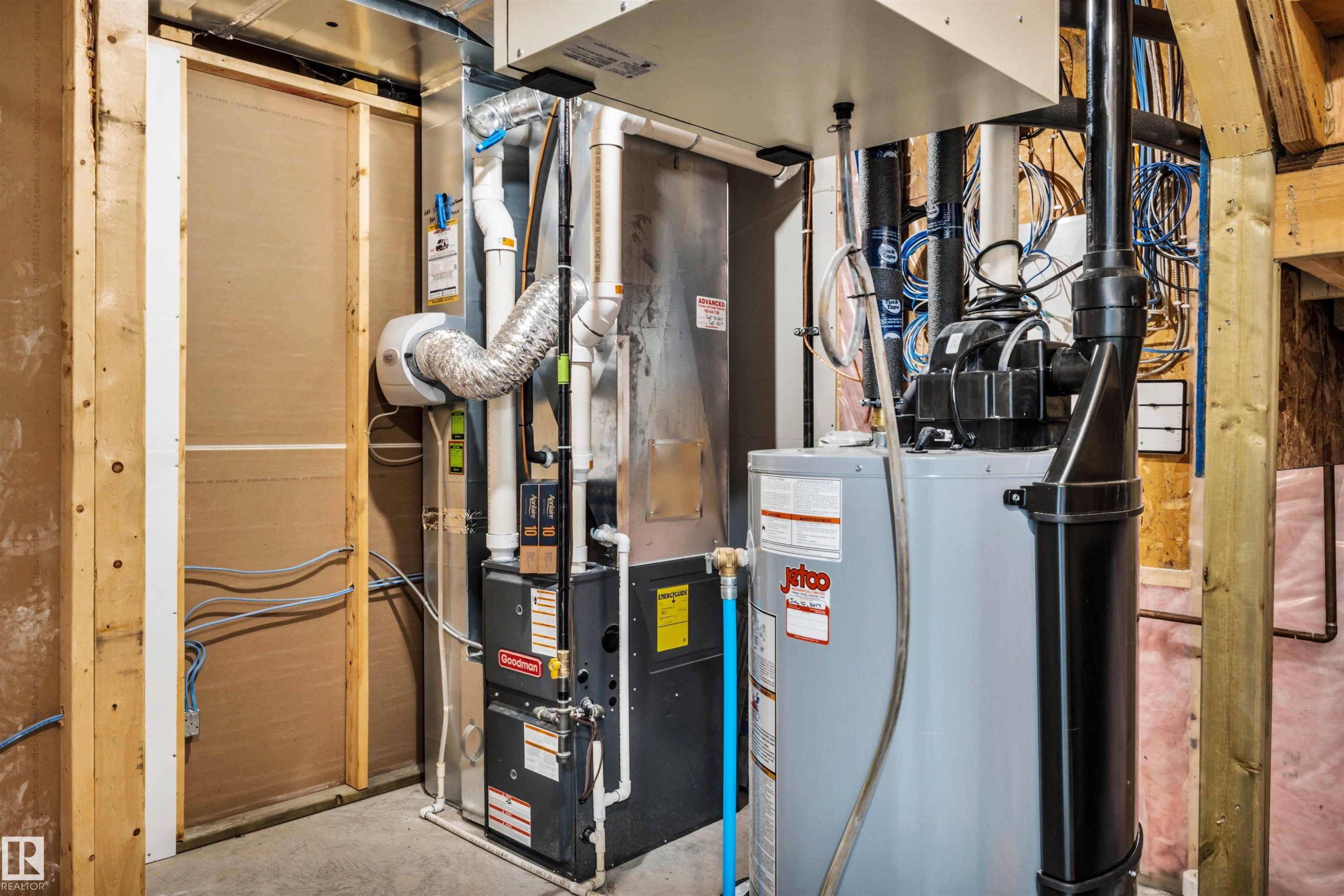4442 5A Street, Edmonton, AB - Indoor Photo Showing Basement