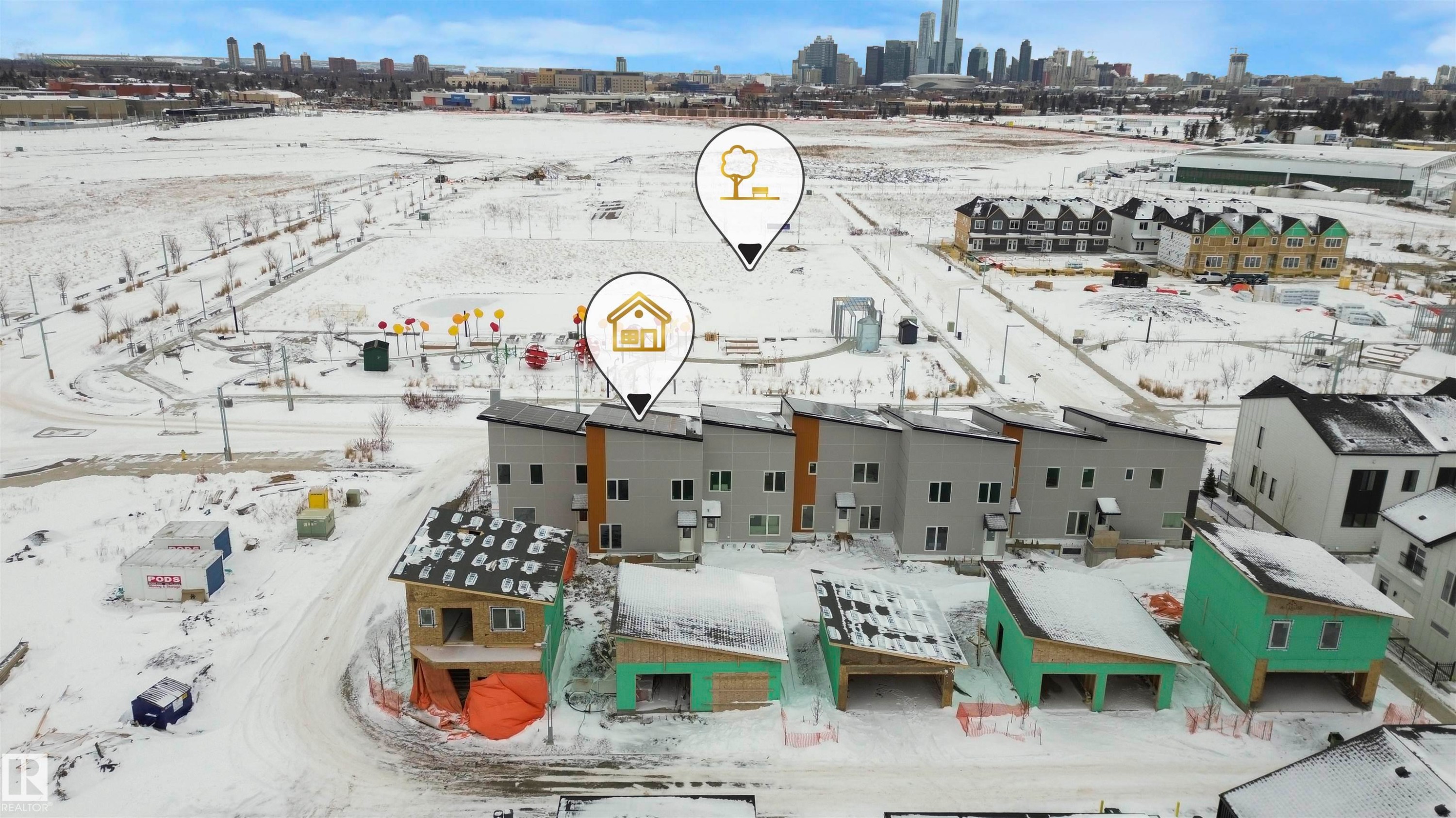 2750 Blatchford Road Nw, Edmonton, AB - Outdoor With View