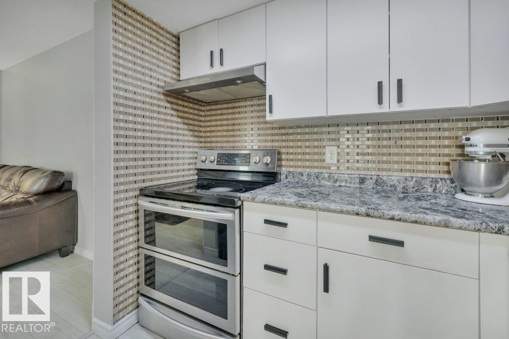 322 Willow Court, Edmonton, AB - Indoor Photo Showing Kitchen With Upgraded Kitchen