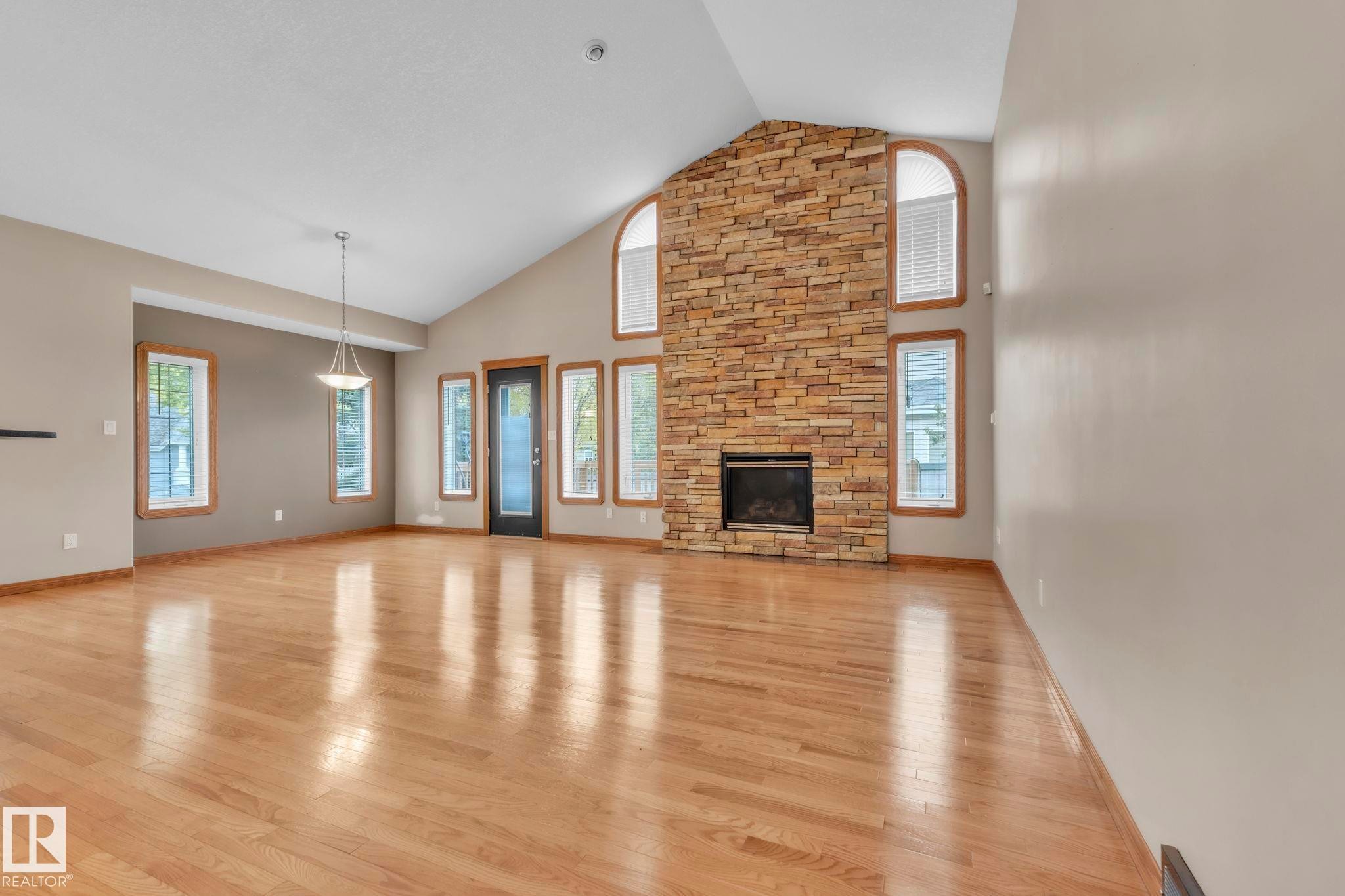1217 Summerside Drive, Edmonton, AB - Indoor With Fireplace